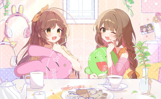 【@あくびとがびのラジオ始めるってよ】  キービジュアル