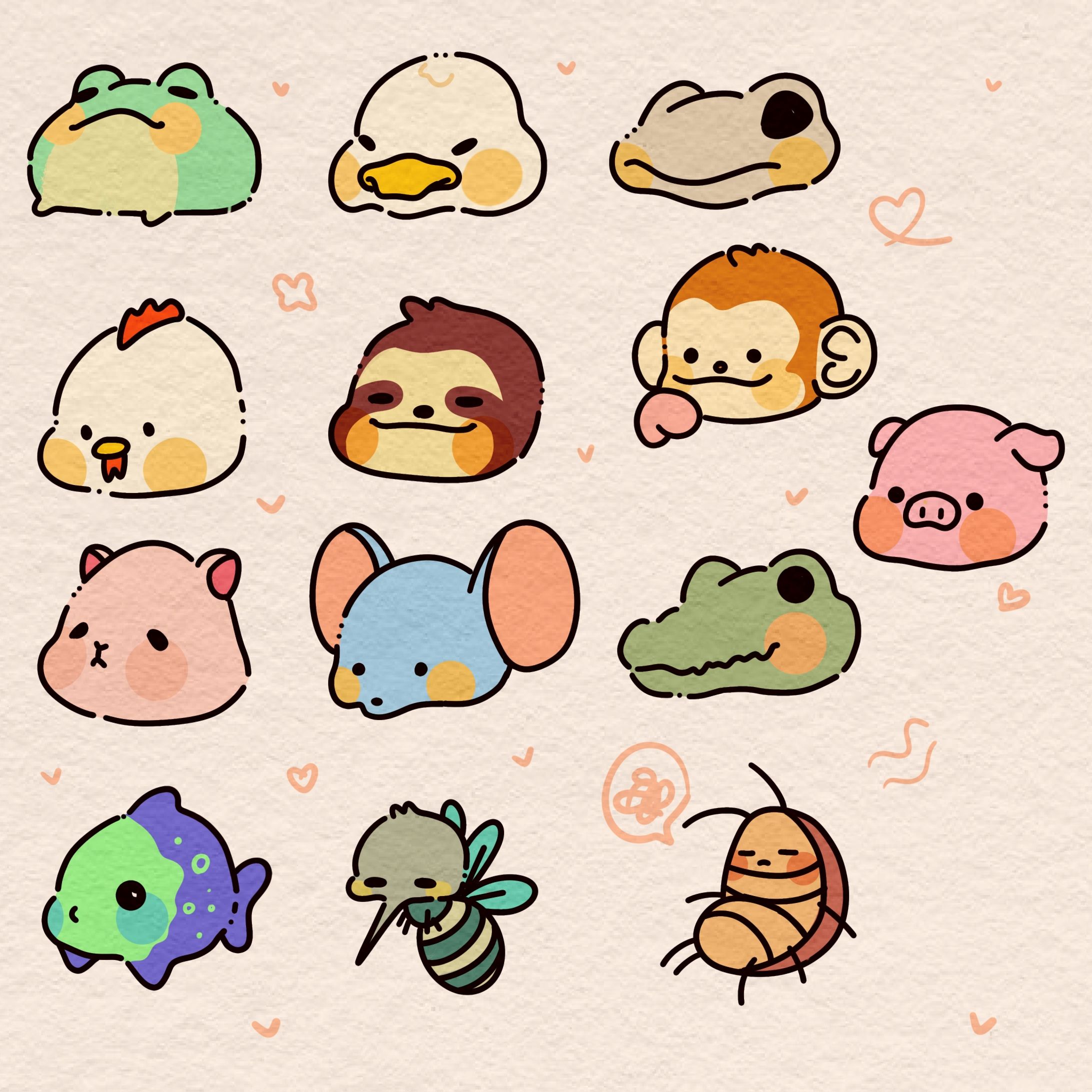 cute lil friends-1