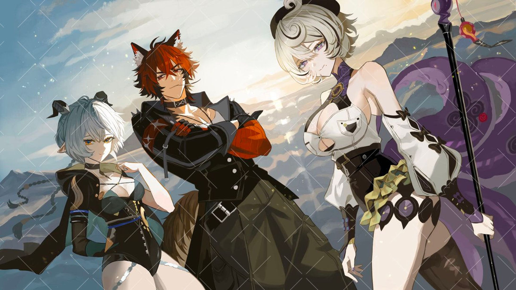 ゼンレスゾーンゼロ／公式ファンアート-1