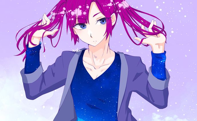 ツインテール男子