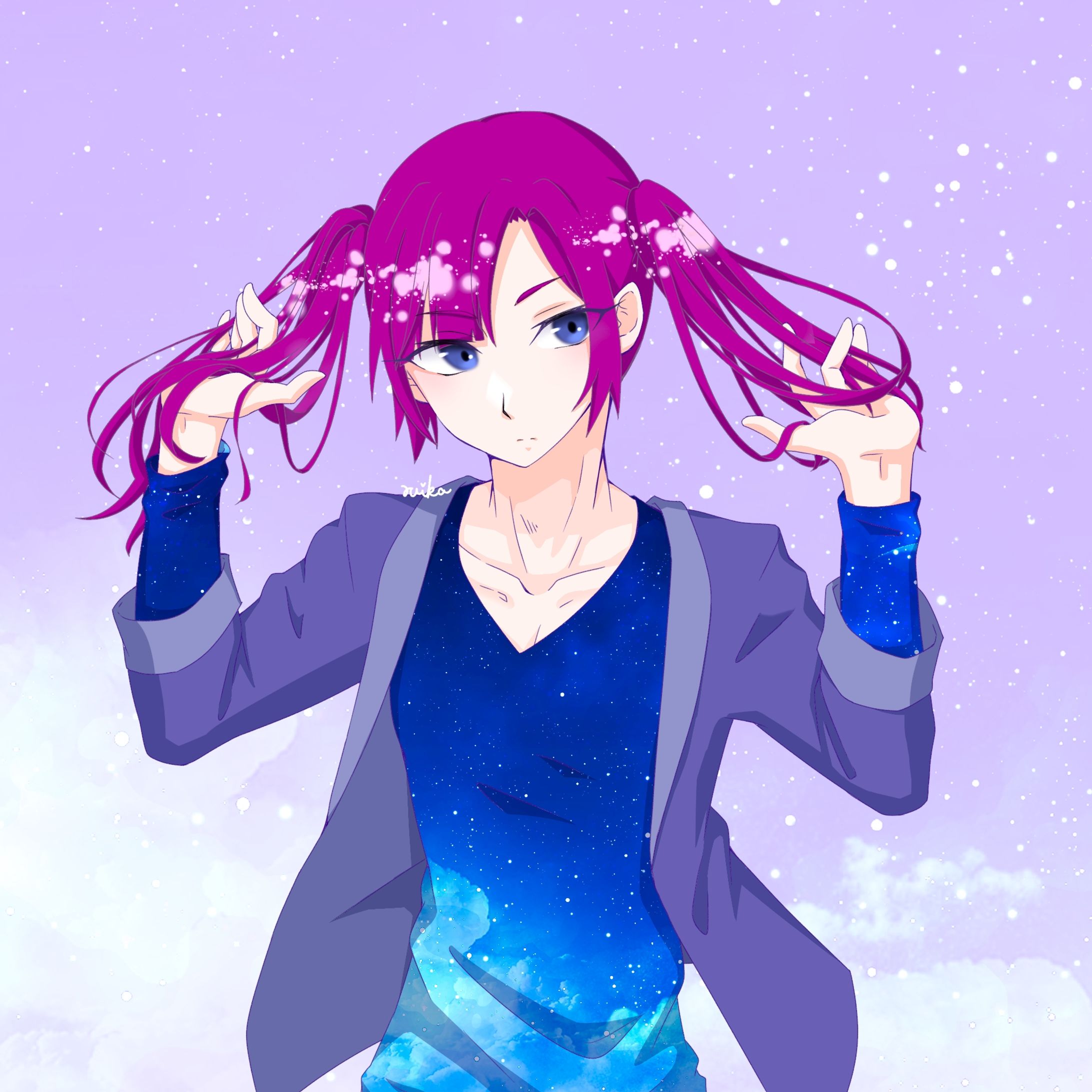ツインテール男子-1