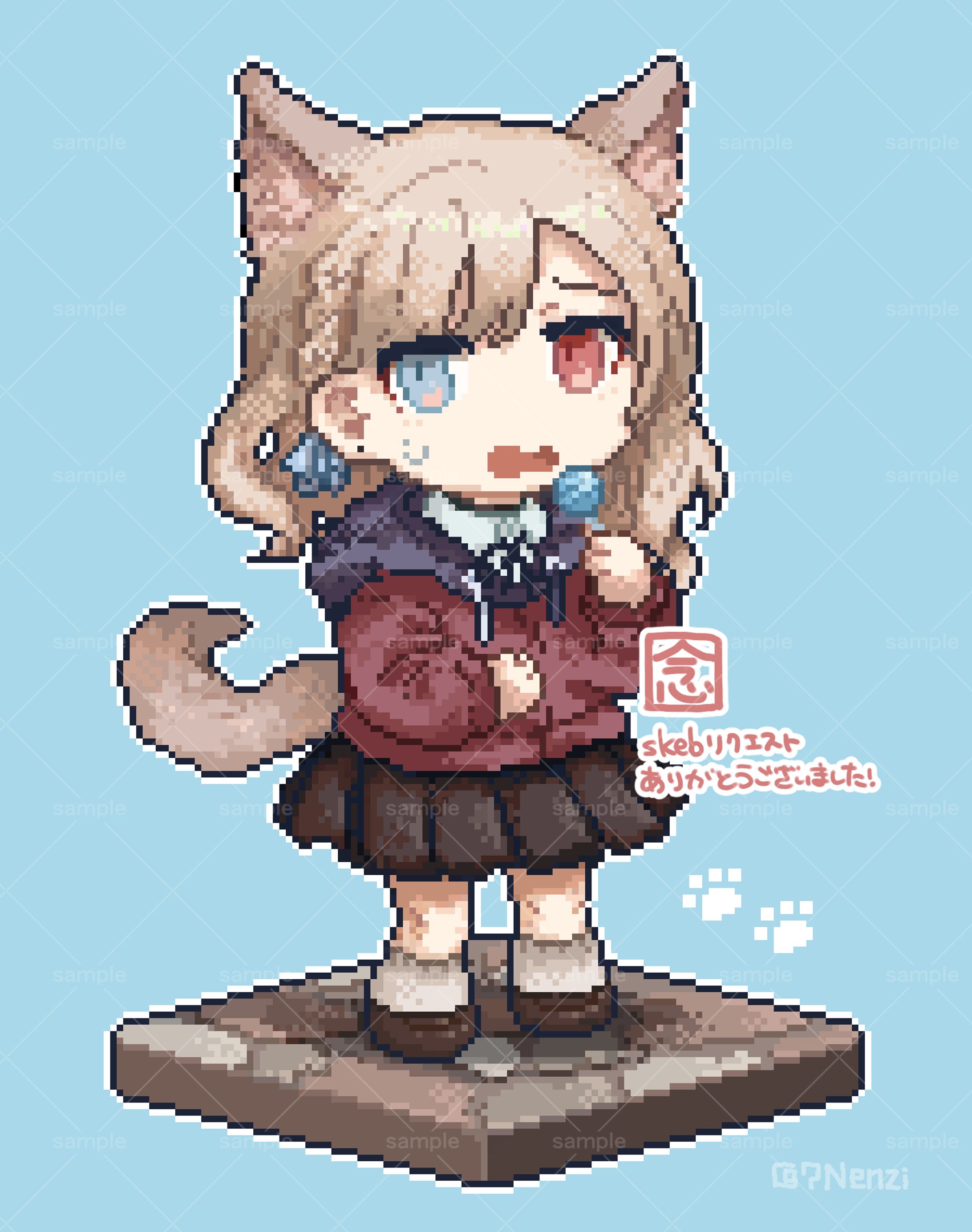 ご依頼 OCドット絵【skeb】-1