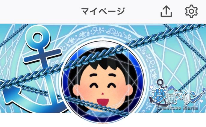 IRIAM◆ヘッダー+アイコンリングのサンプル