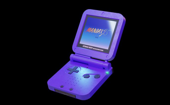 フライヤー向けゲーム機CG