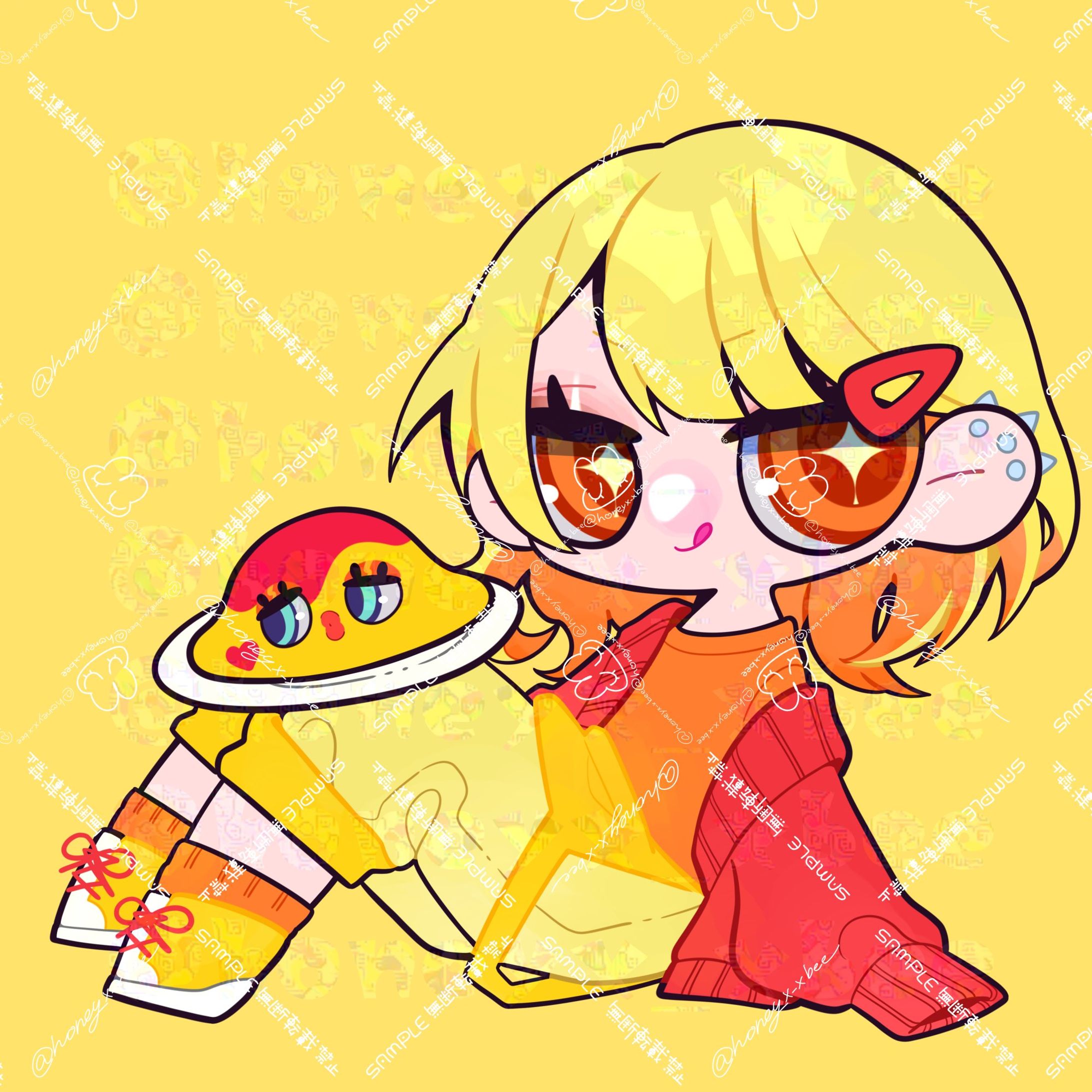 ちゃろ様 アイコン用イラスト-1