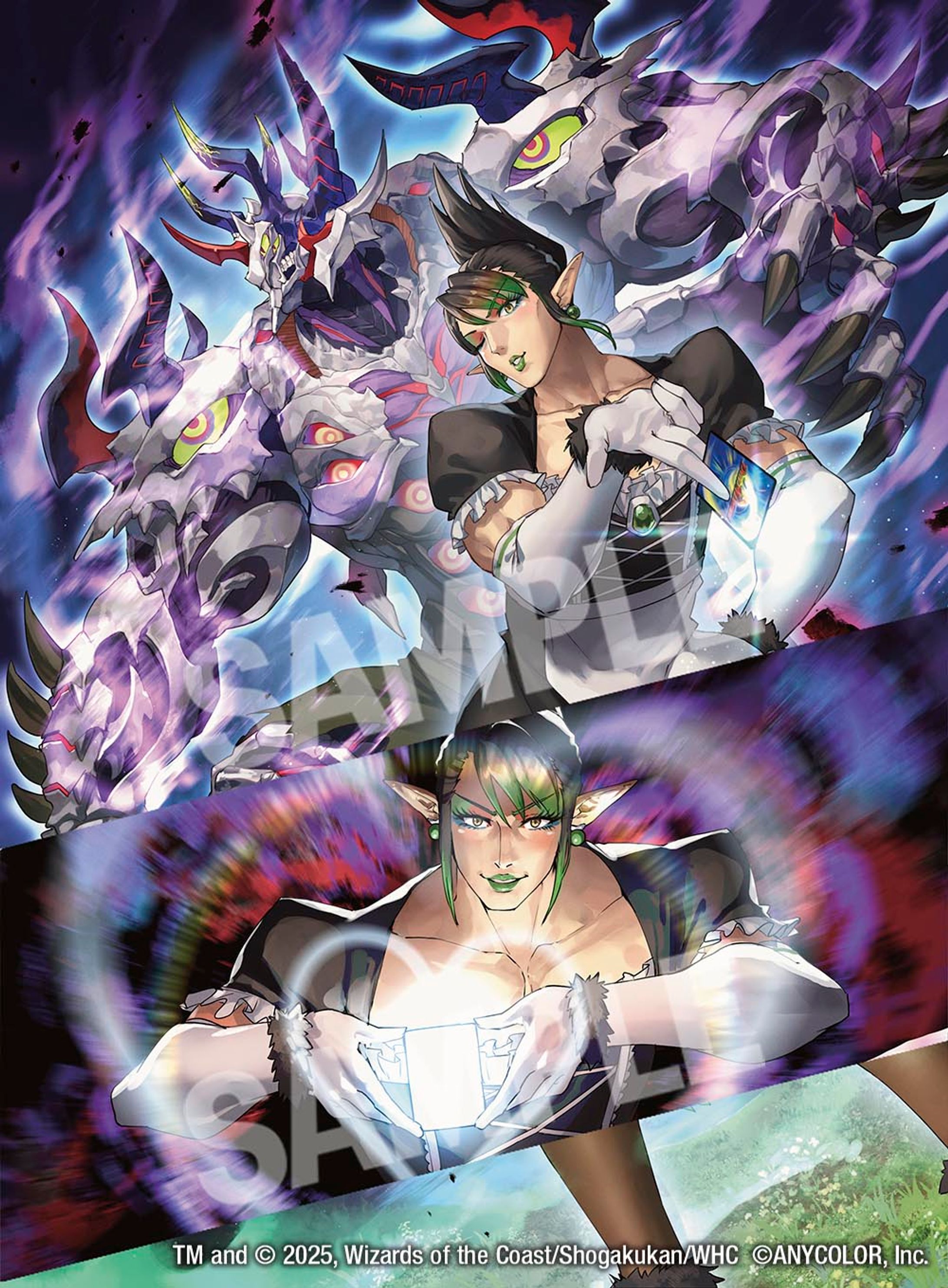 デュエマ×にじさんじコラボ『雷撃の冥将クーゼン／ダーク・ライフ』-1