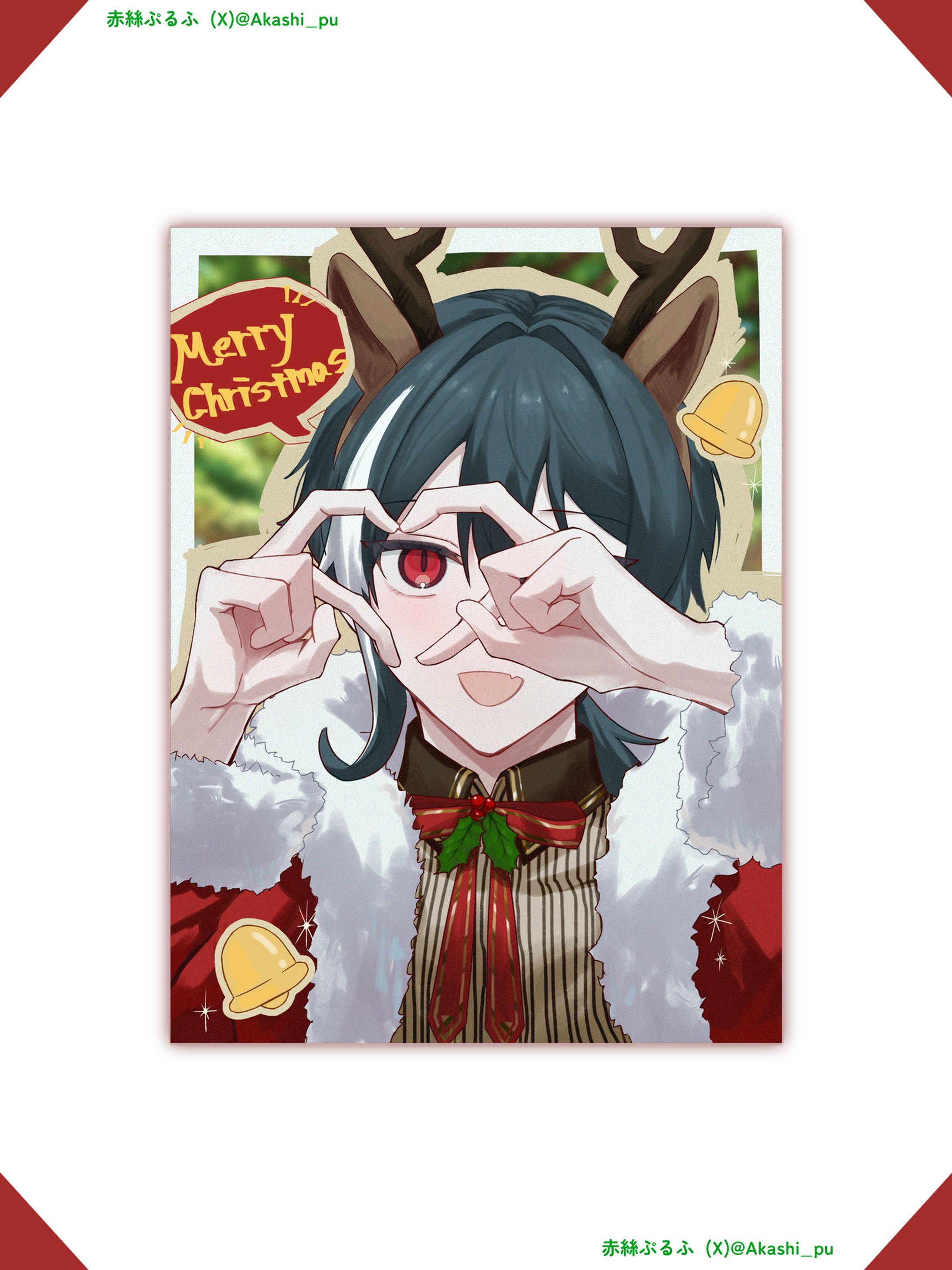 クリスマス1枚絵-1