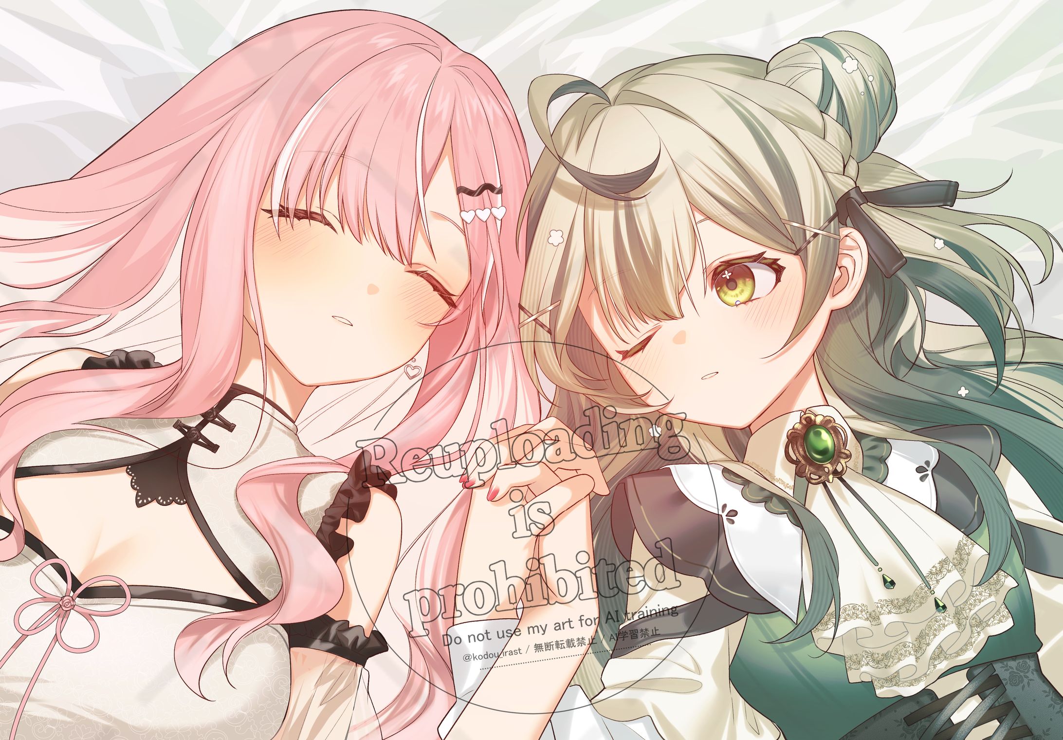 乙葉菜乃様＆小戸森芽依様 一枚絵-1