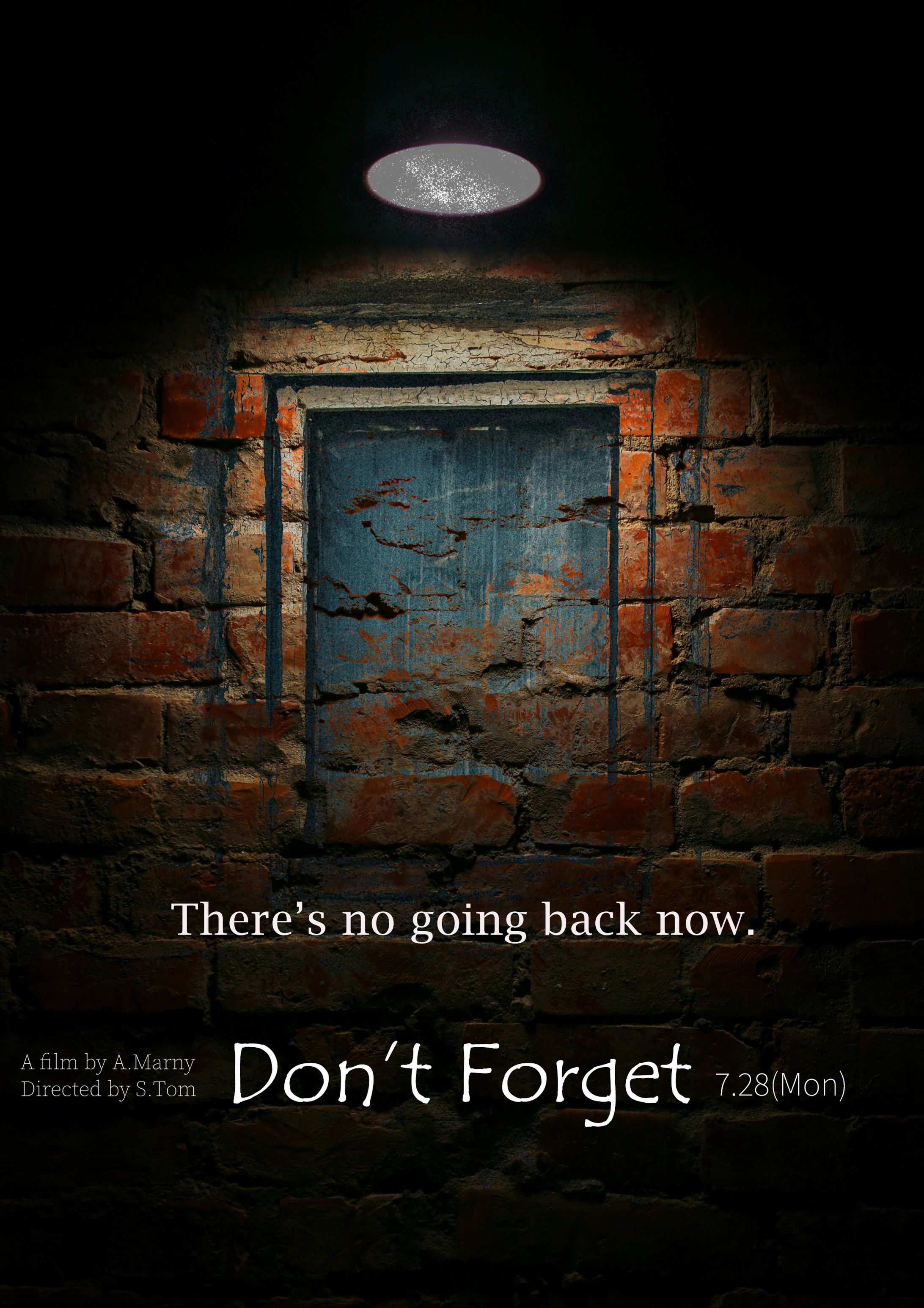 映画ポスター『Don’t Forget』-1