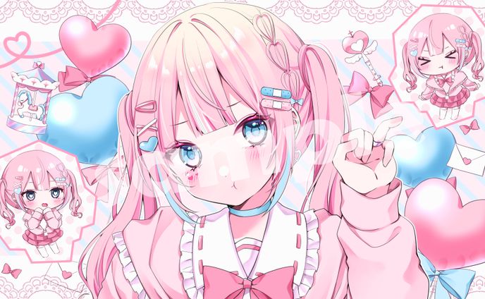 フクイハル様　サムネイルイラスト