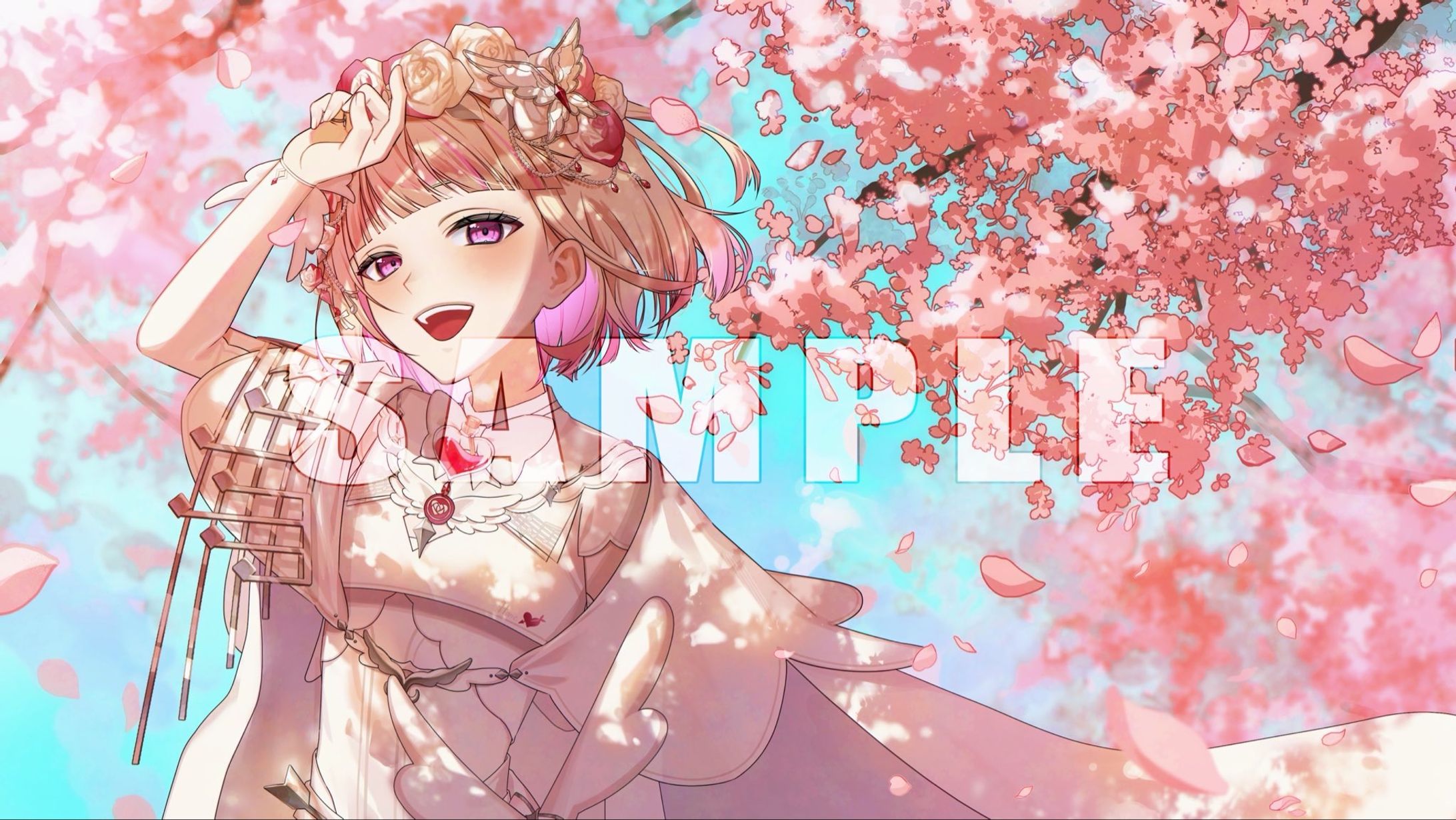 天使乃はね様　一枚絵-1