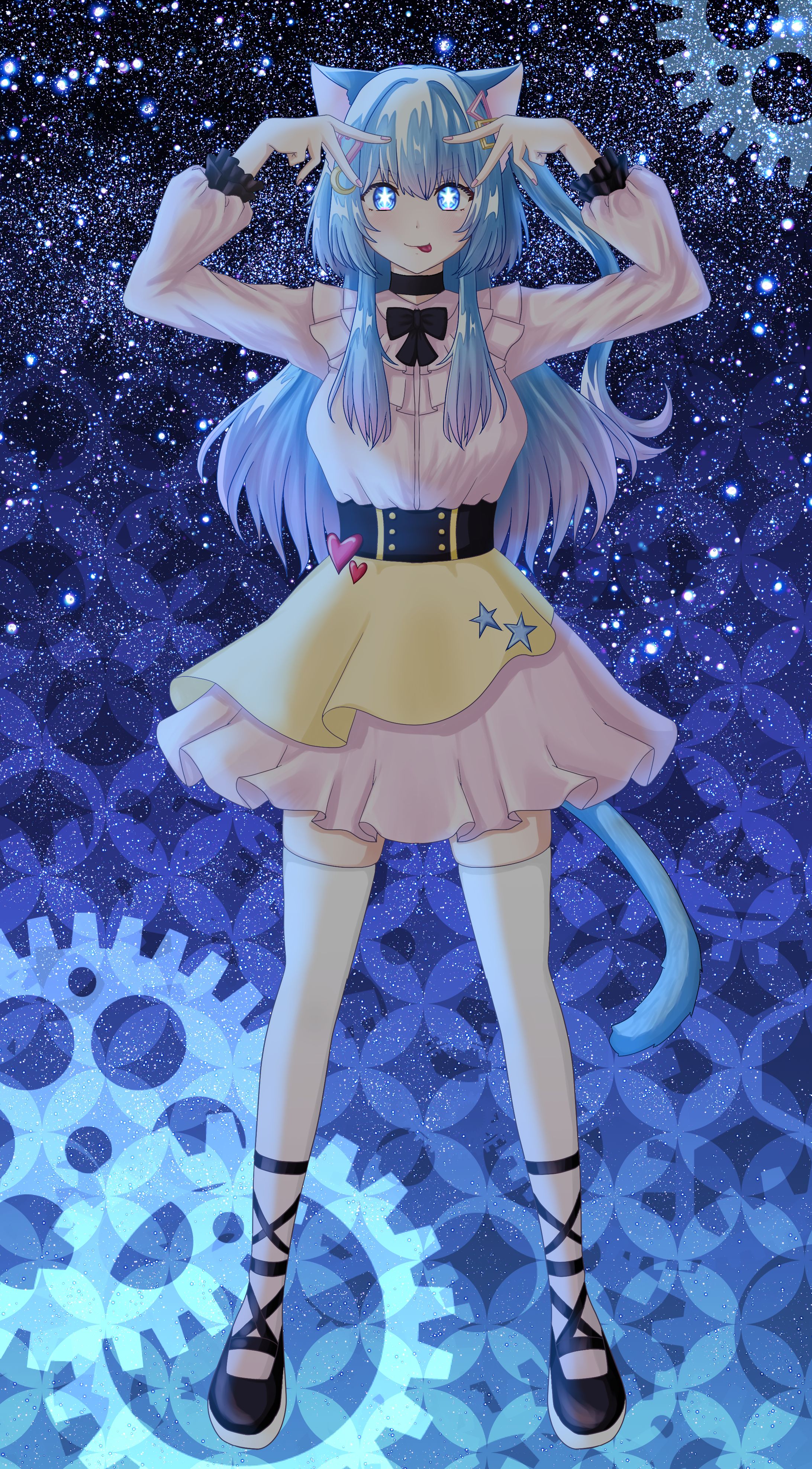 アイドルの歌ってみた用イラスト-1