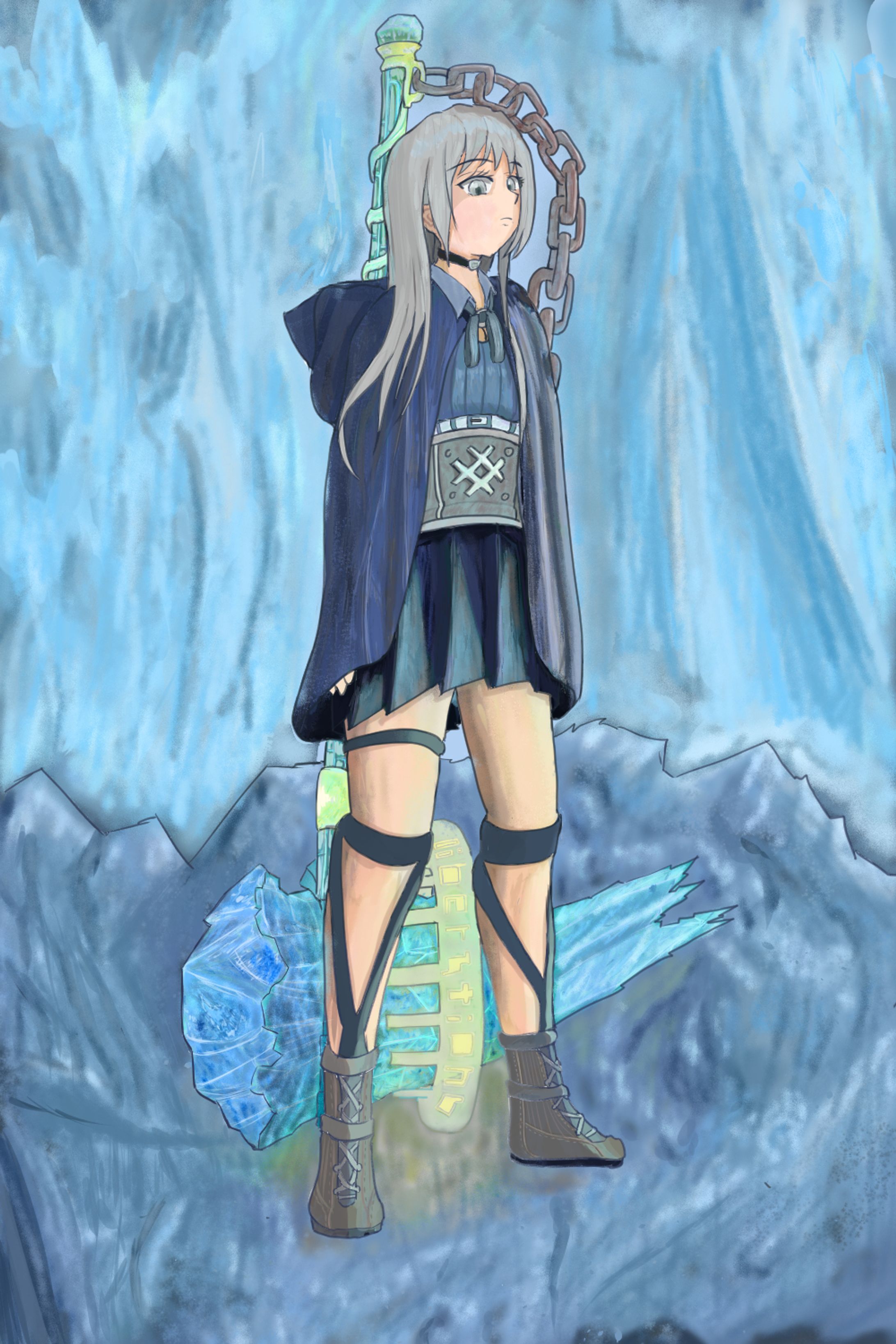 イラスト少女-1