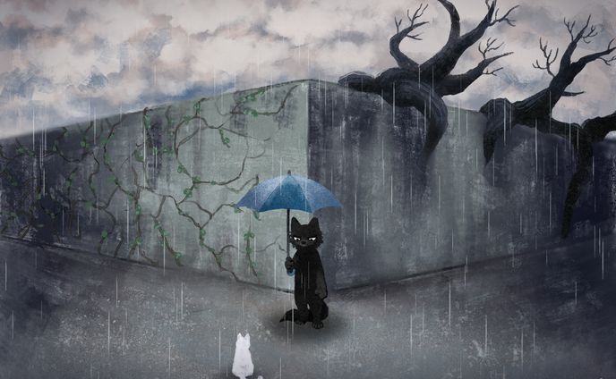 ぼくはこっちに行くよ