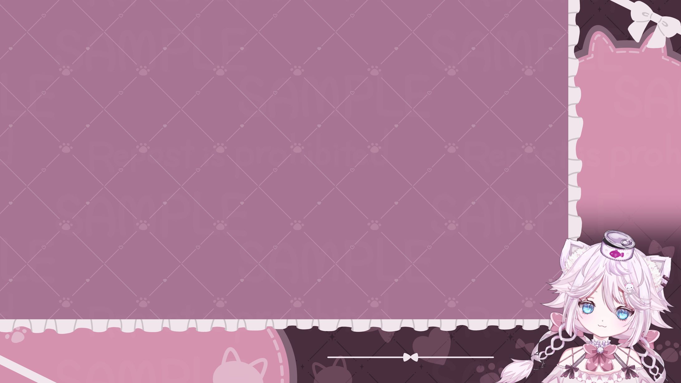 音萌ねこ様（＠necosabax）　ゲーム配信背景-1