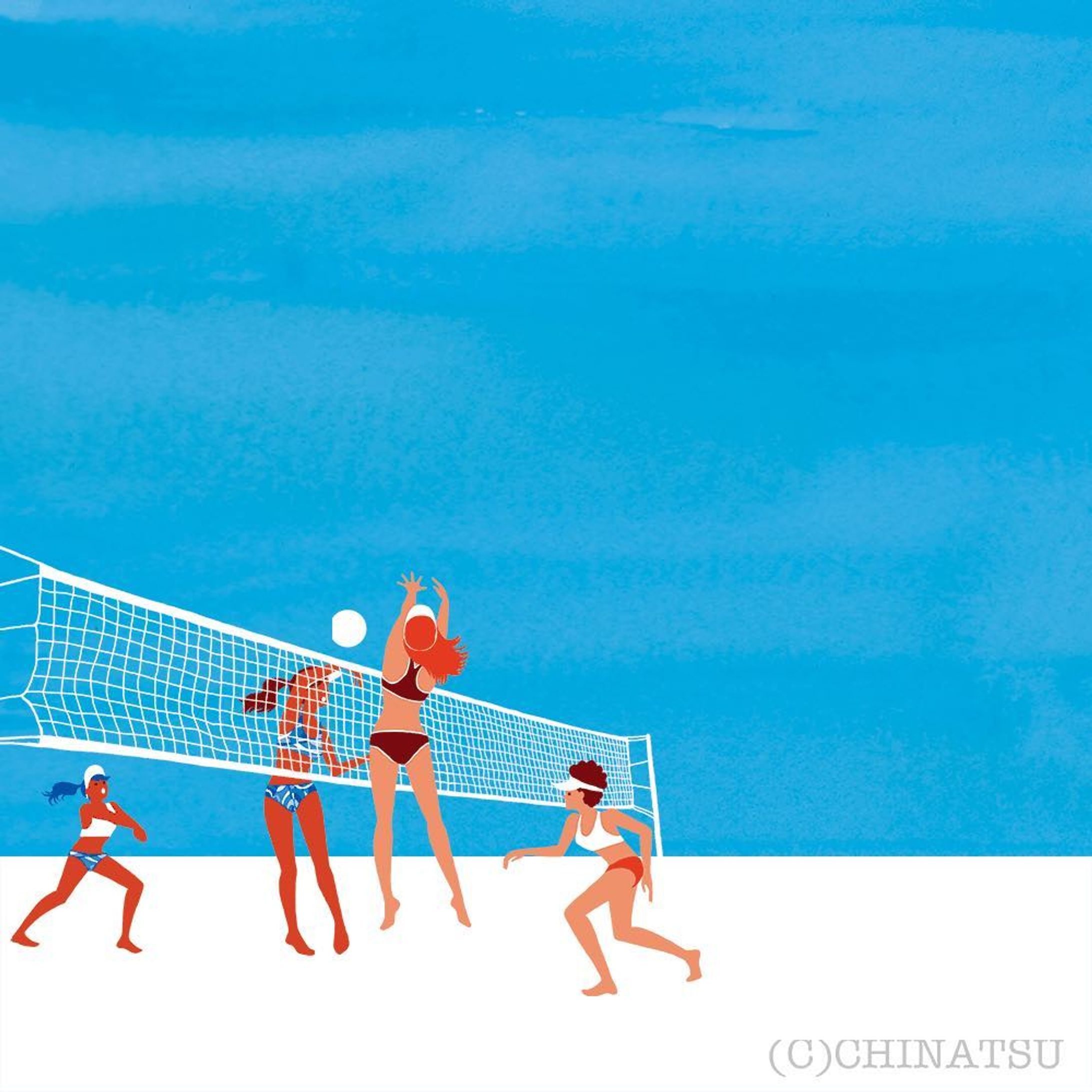 ビーチバレー-1