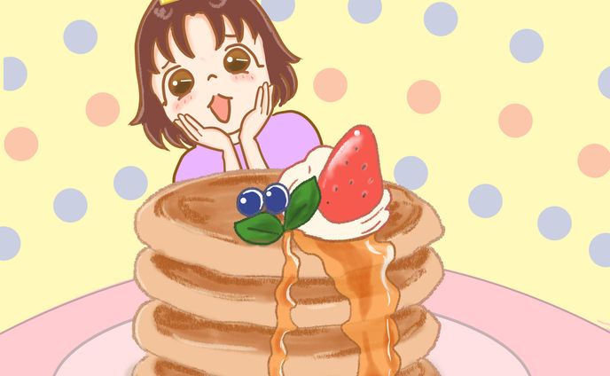 パン、似顔絵千本ノック！