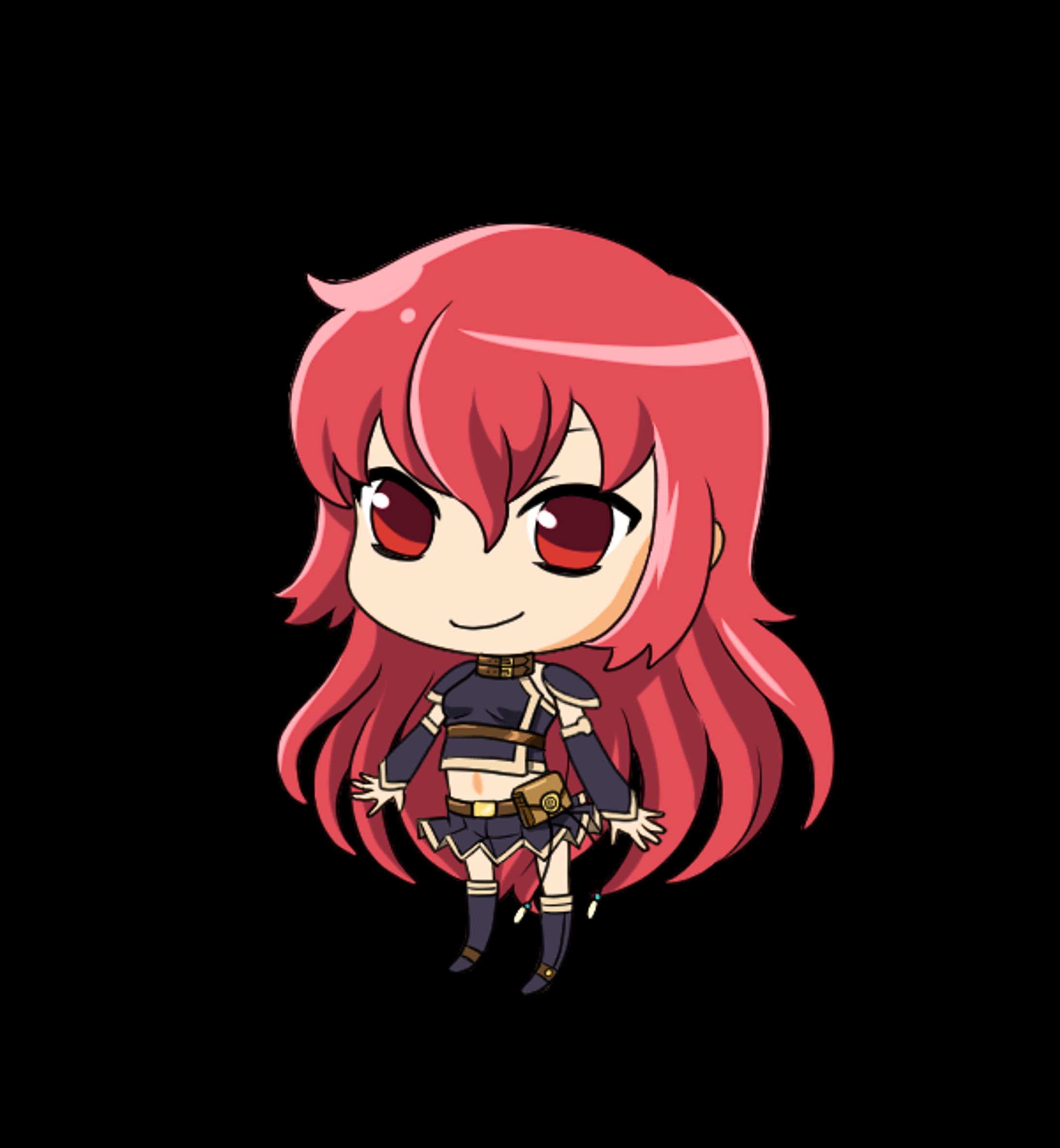 ゲームキャラクターイラスト-1