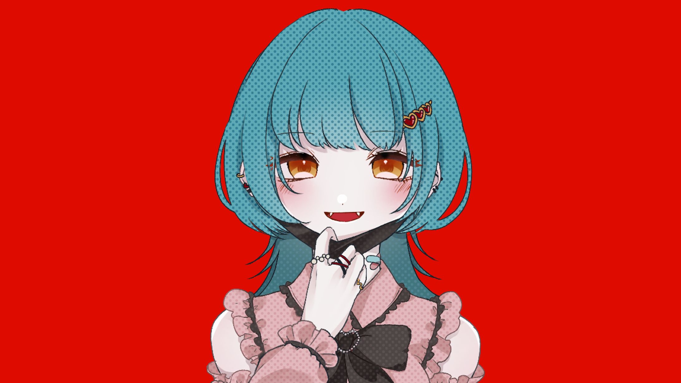 白星様 ヴァンパイア 歌ってみた用イラスト-1