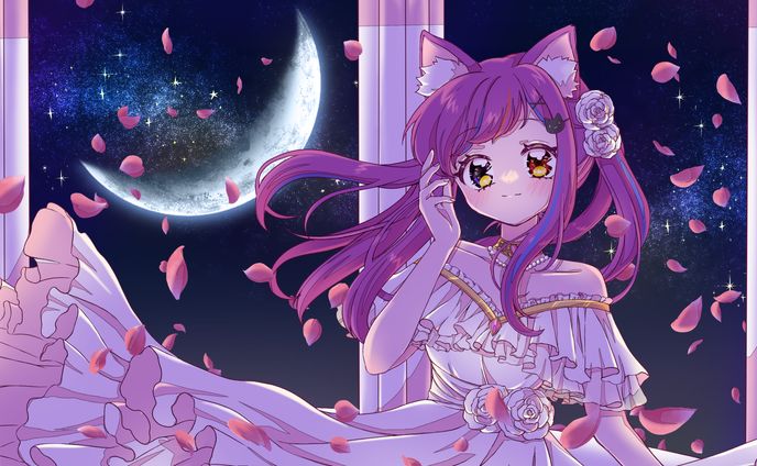 ばん・ぶりあん様　歌ってみた用イラスト