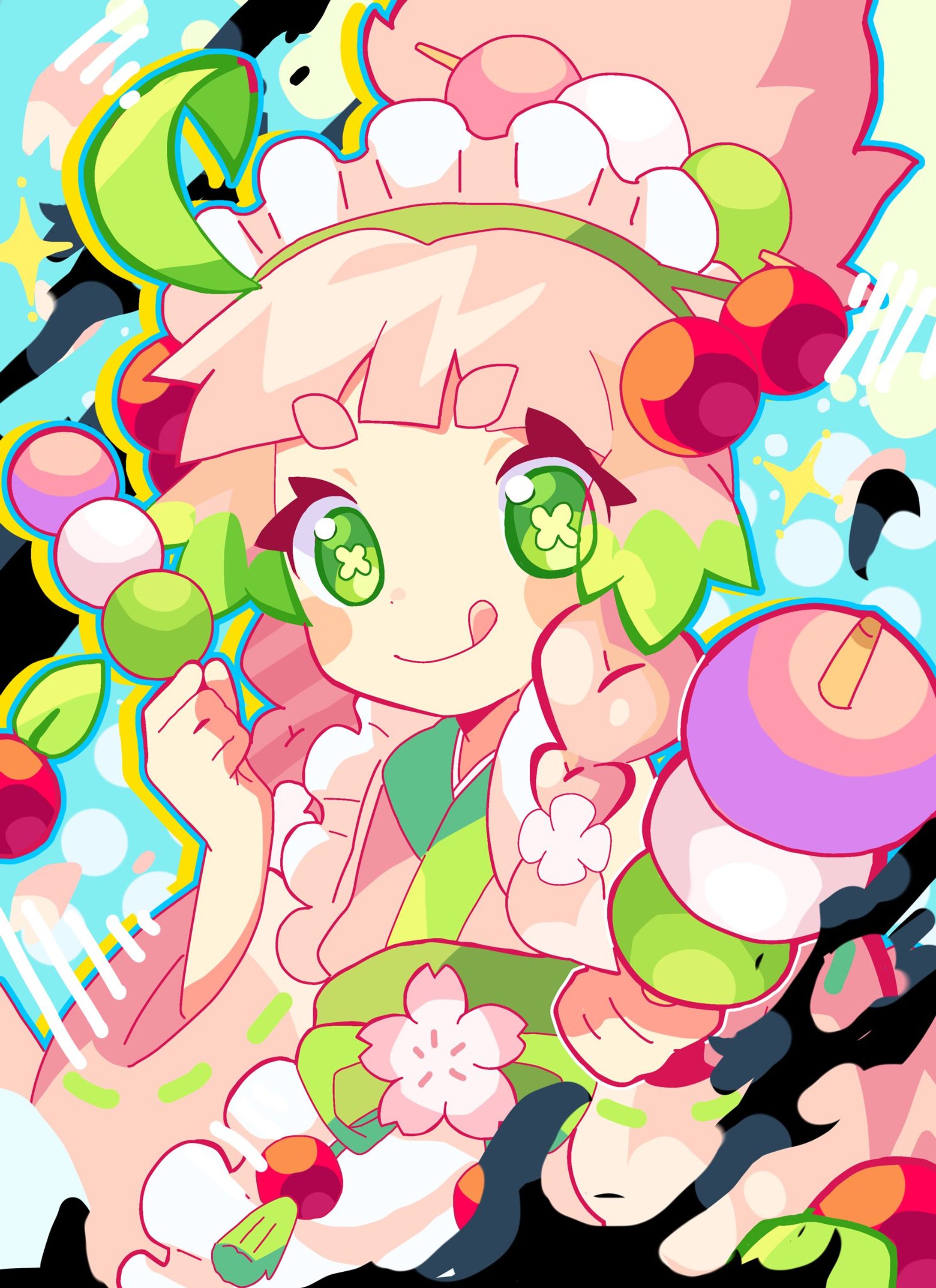 プリントパック様『ComicPAC春キャラコンテスト』入賞イラスト-1