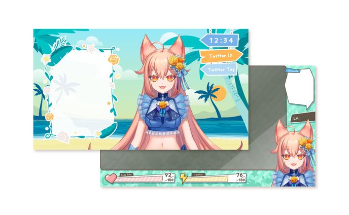 V-LUP Project 야호さま overlay