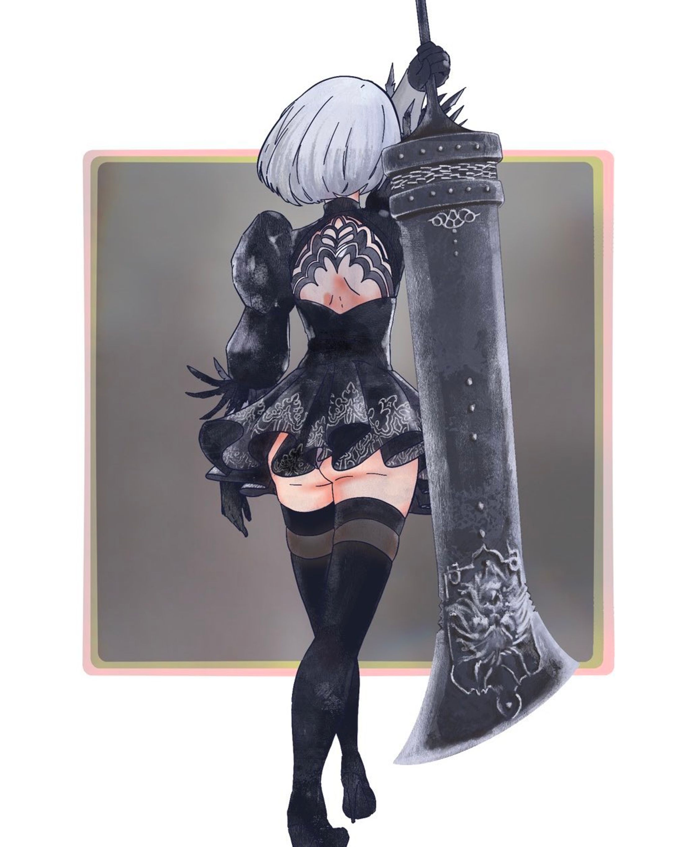 #nierautomata  #イラスト  #ニーアオートマタ  #art-1