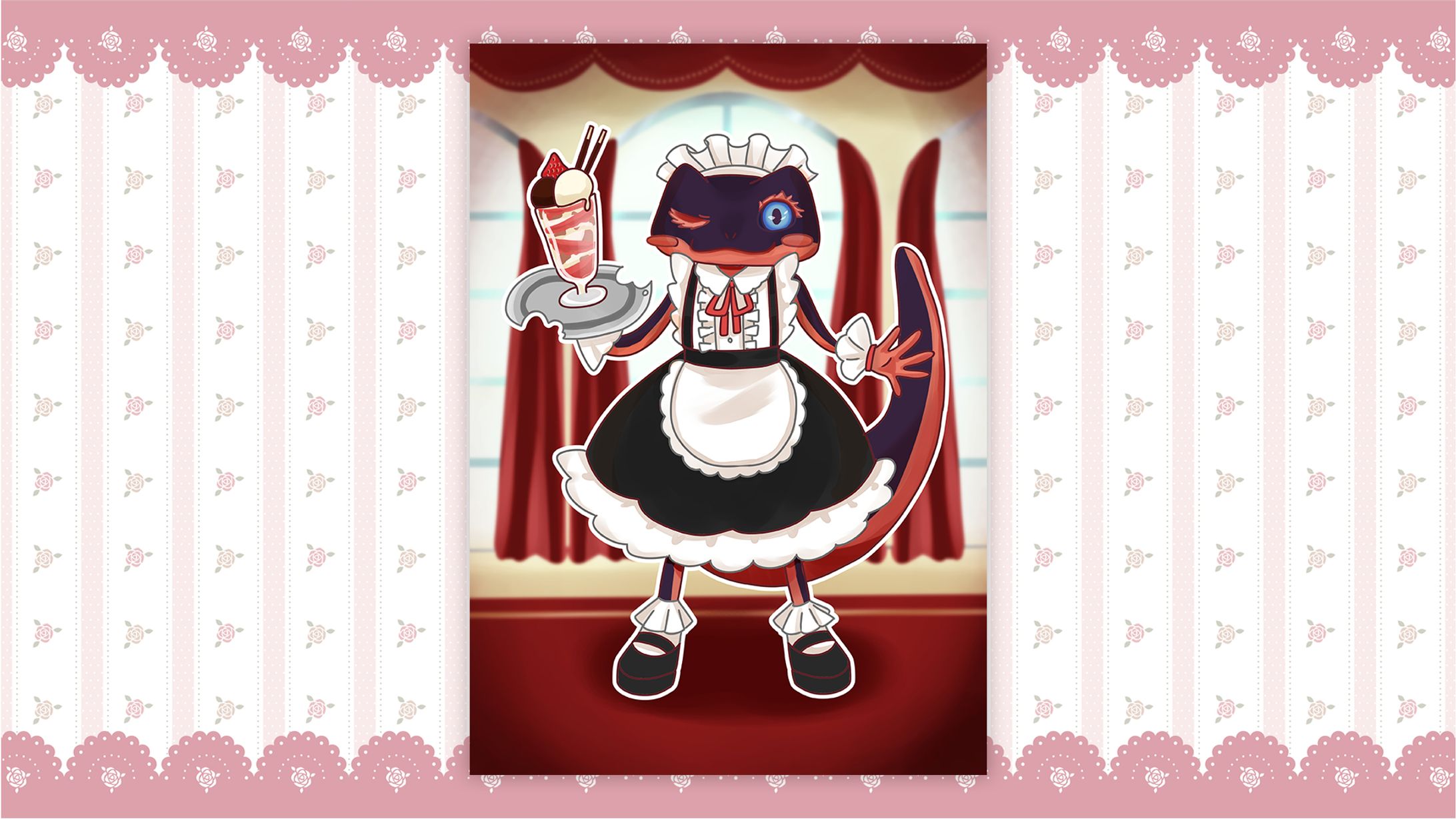 【一枚絵】あかはら。様-1