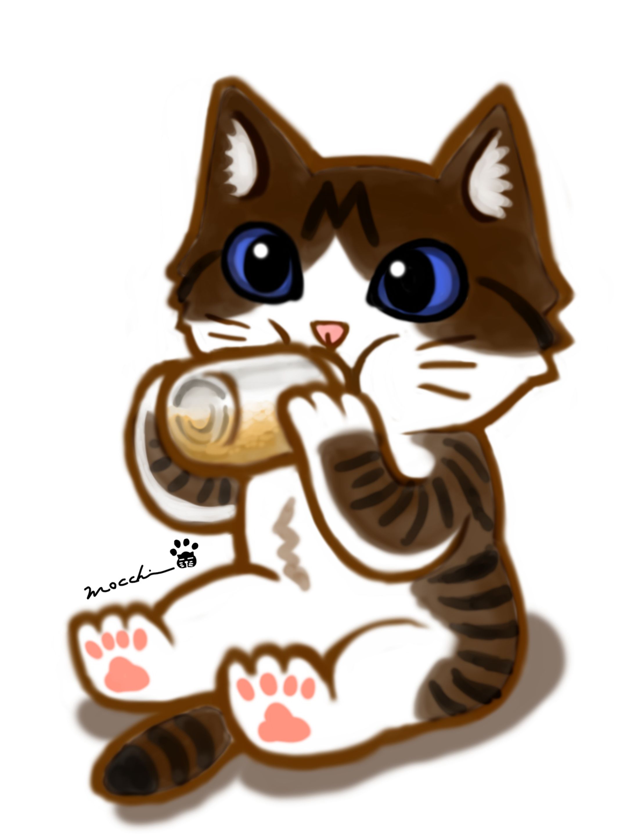 猫キャラ「Mくん猫」シリーズ-1