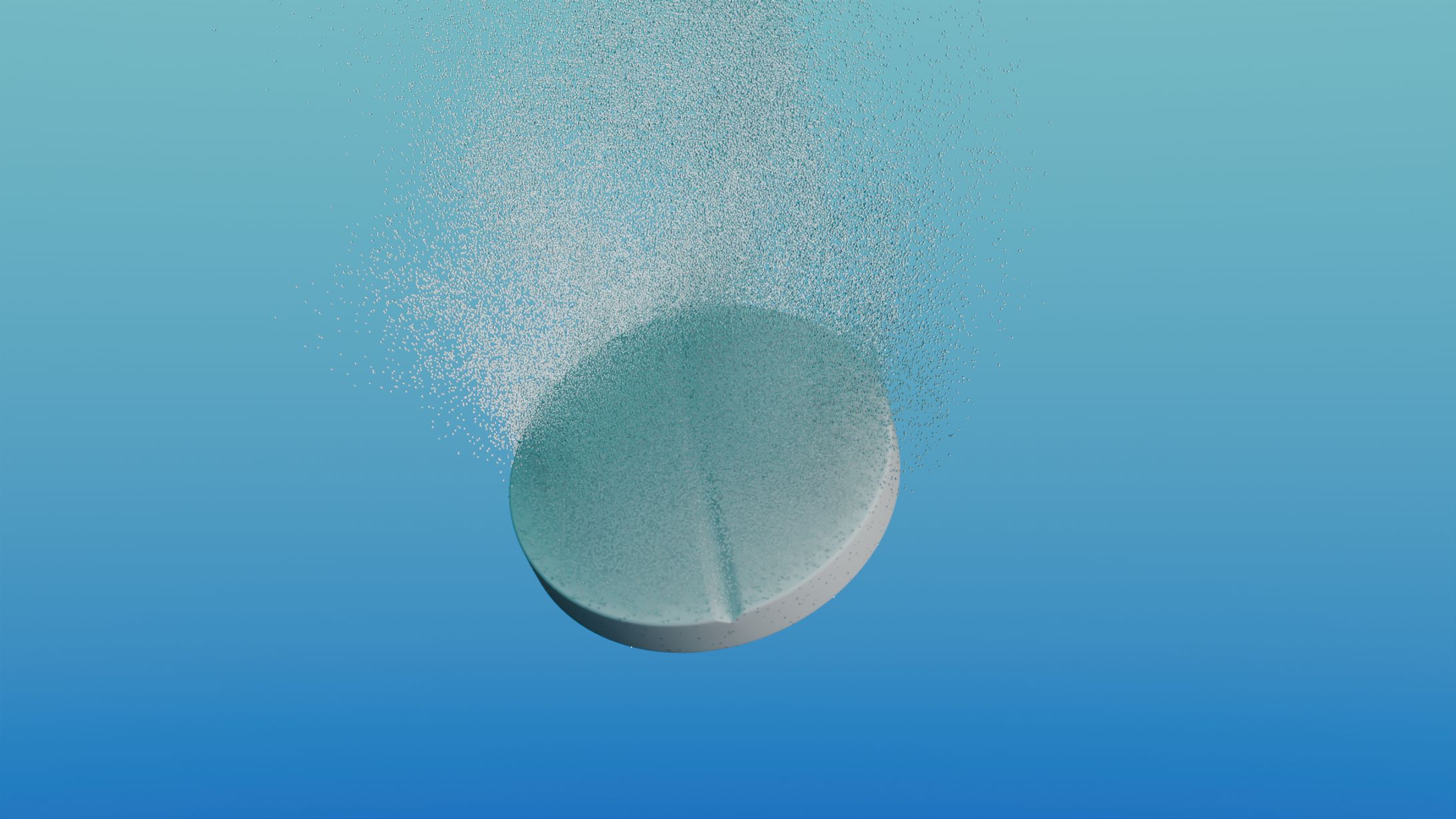 泡を出すタブレット-1