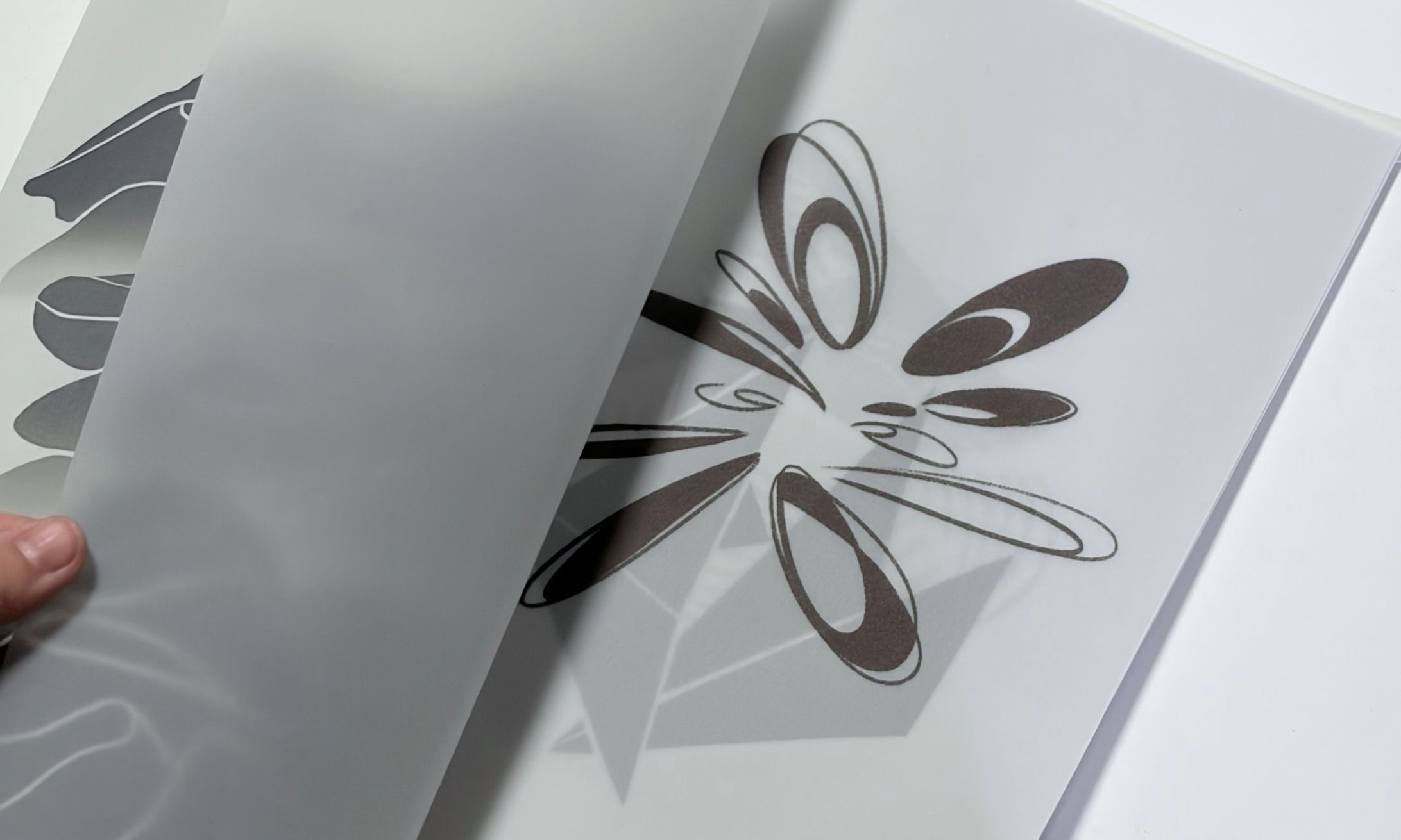 展示「御伽の森」出展作品『価値観の地層』-1