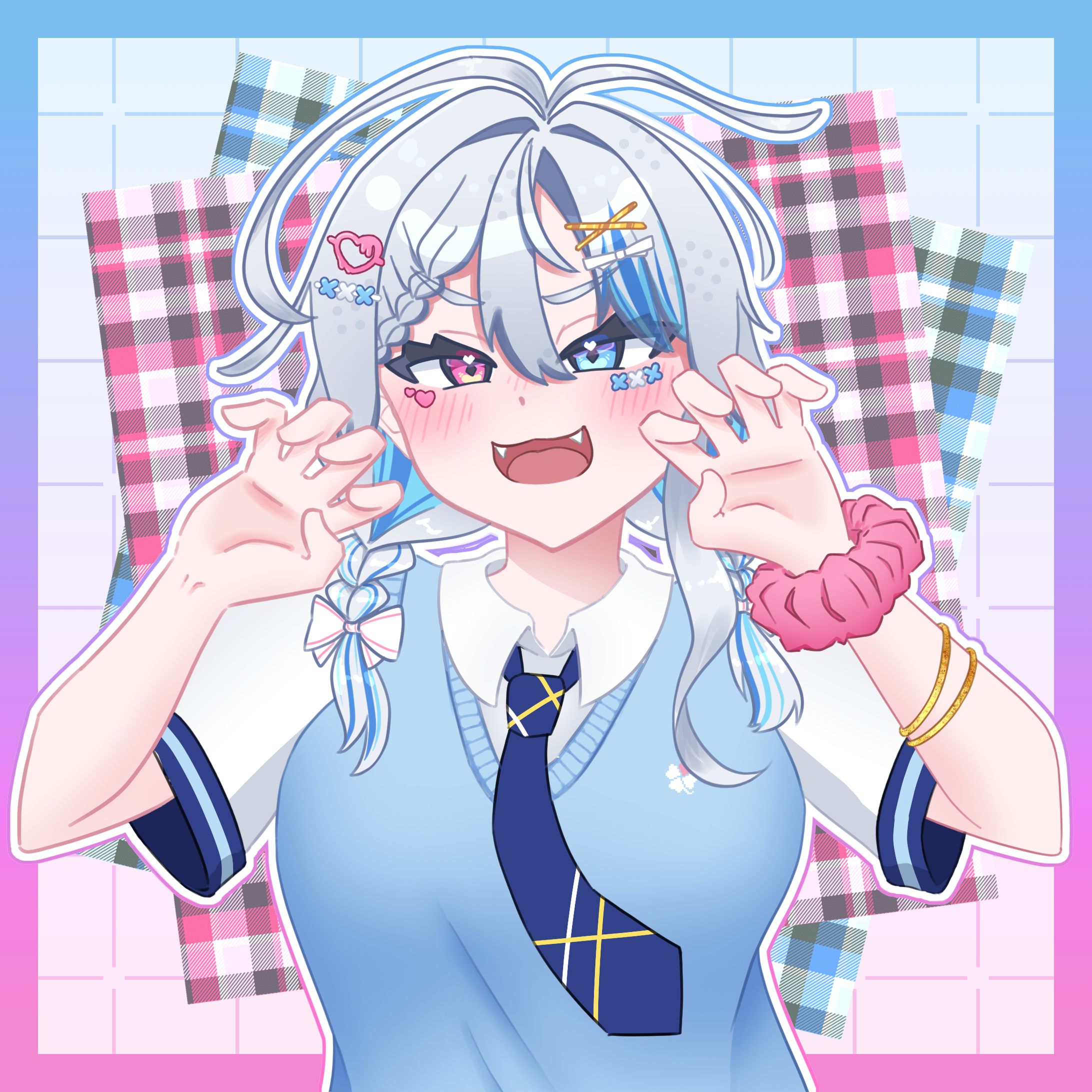 [夢咲透彩]がおー！- イラスト-1