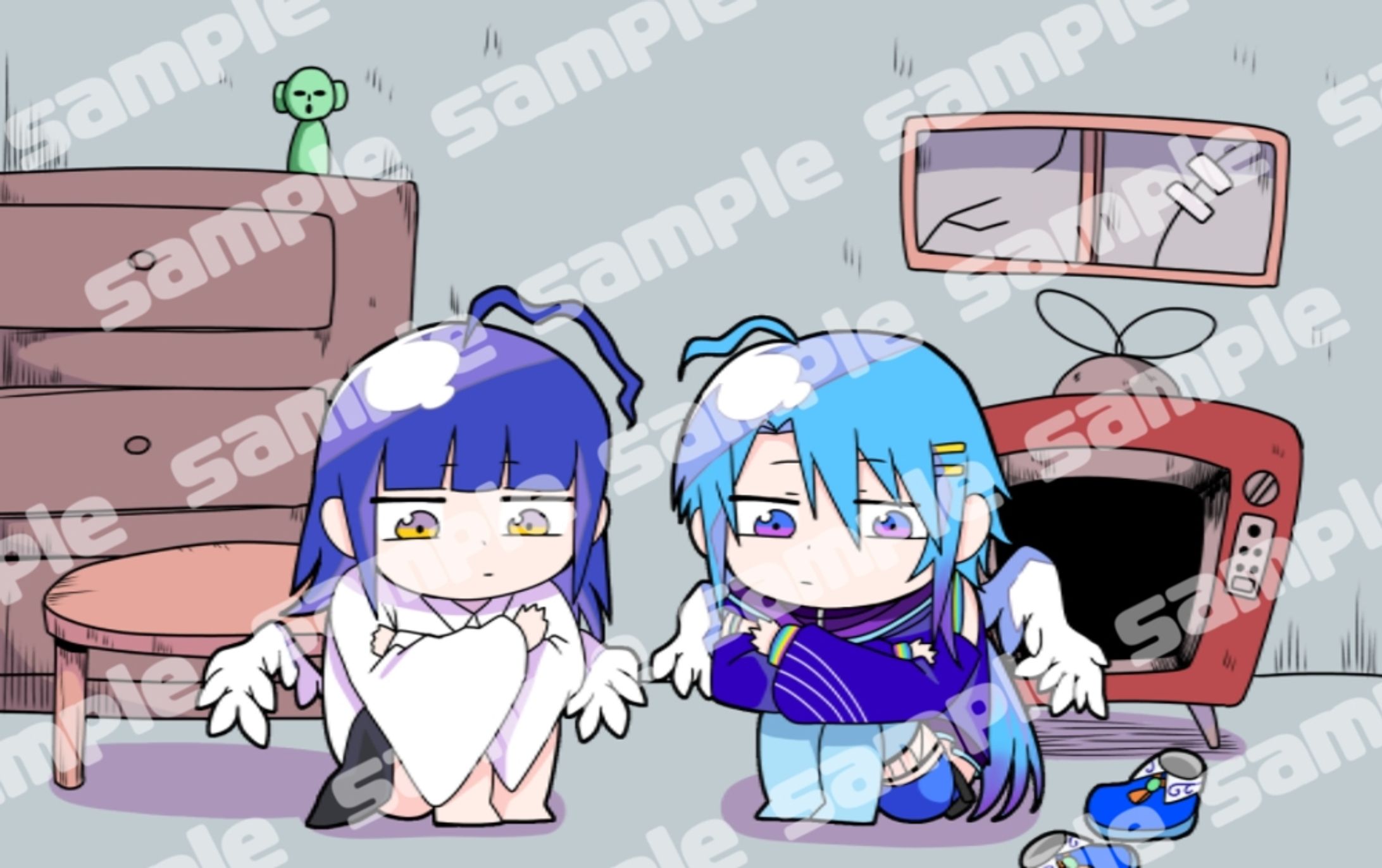【お仕事】絵柄寄せイラスト-1