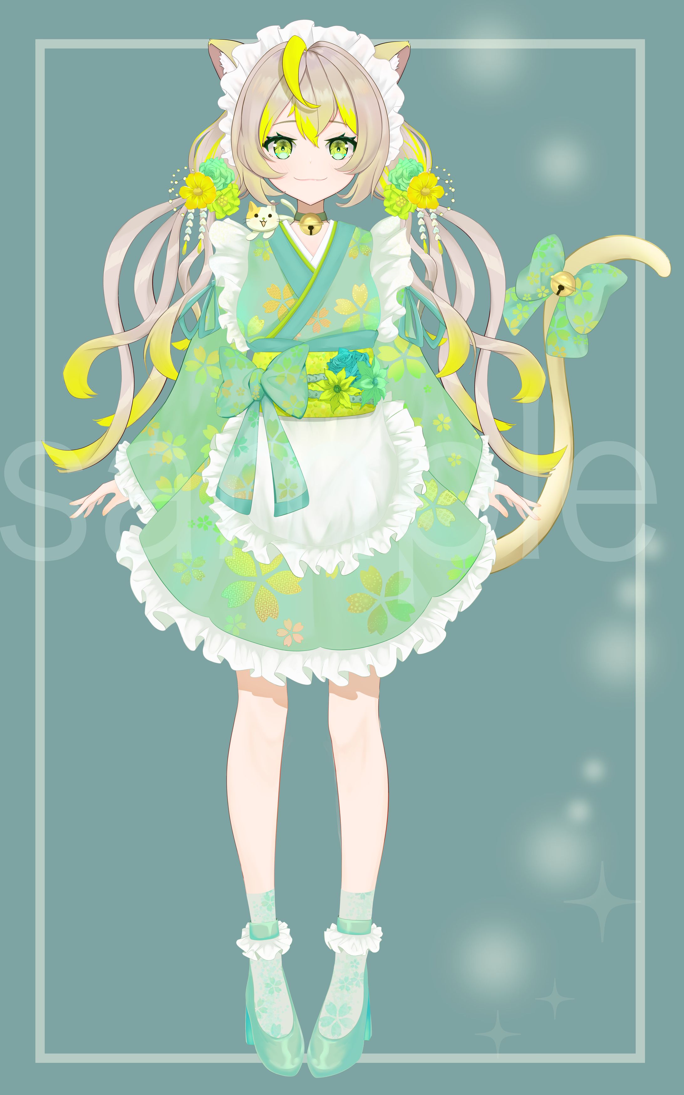 猫メイドモデル-1