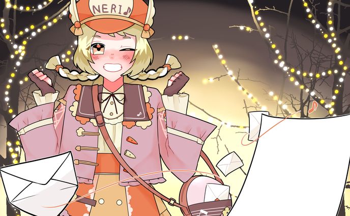 【commission】簗瀬ねりさん ハーフアニバーサリー記念イラスト