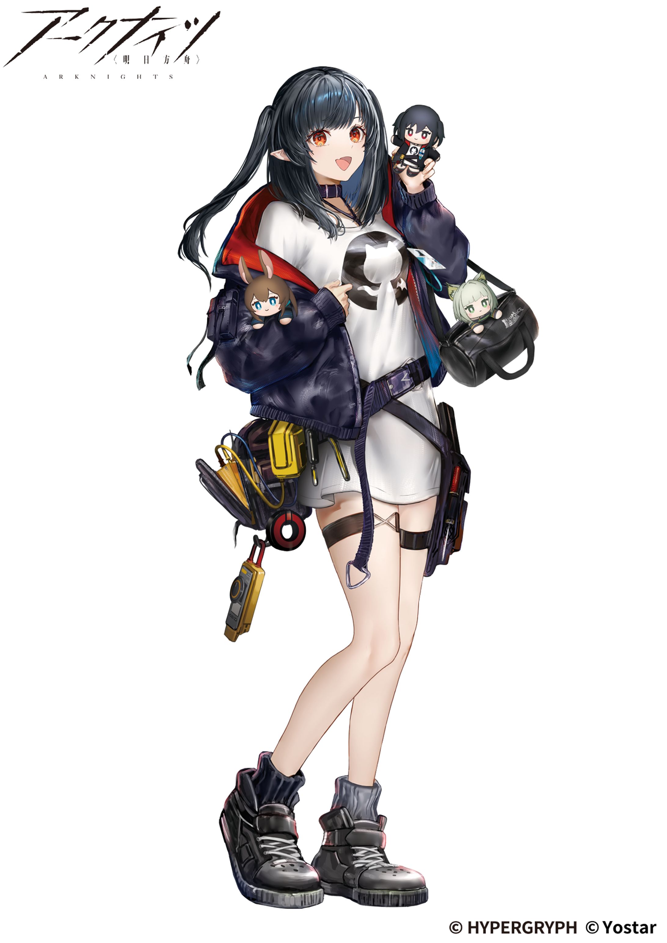 アークナイツ　グッズ 「オペぬい」クロージャ　イラスト-1