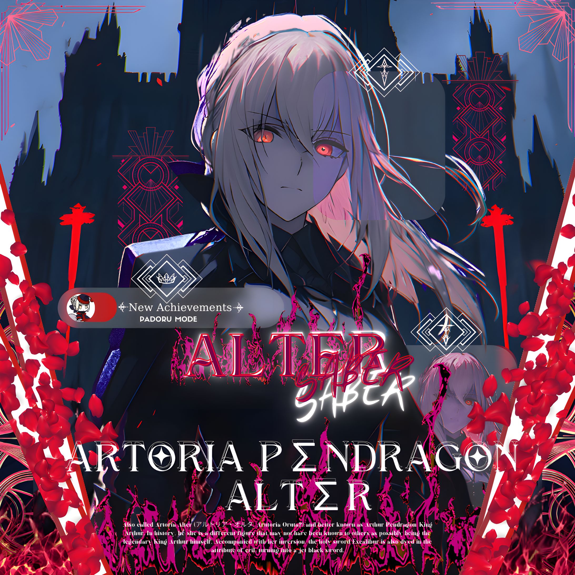 [Poster] Artoria Pendragon Alter (Saber) - Fate Grand Order-1