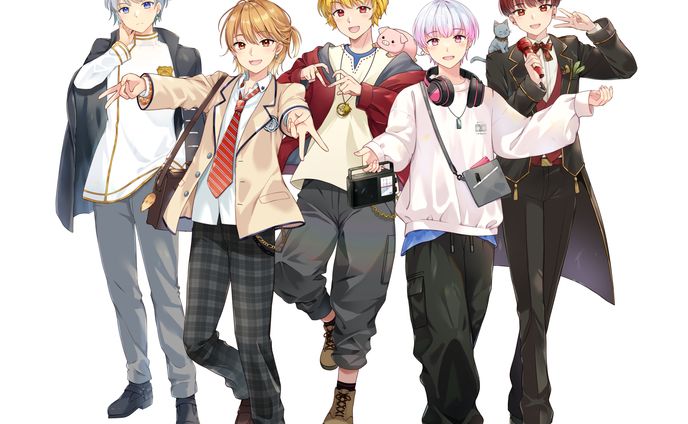 【ご依頼】立ち絵詰め合わせ男子編