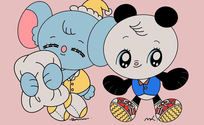 おねむコアラとおしゃれパンダ

#illustration  #らくがき #ラクガキ #落書き #art  #panda  #koala