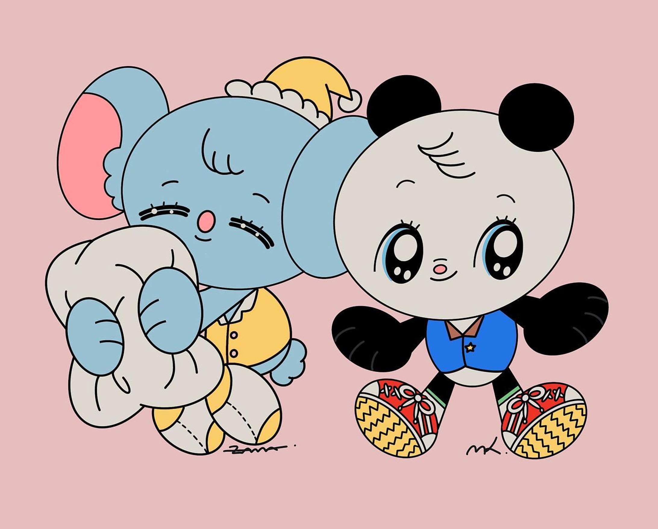 おねむコアラとおしゃれパンダ

#illustration  #らくがき #ラクガキ #落書き #art  #panda  #koala-1