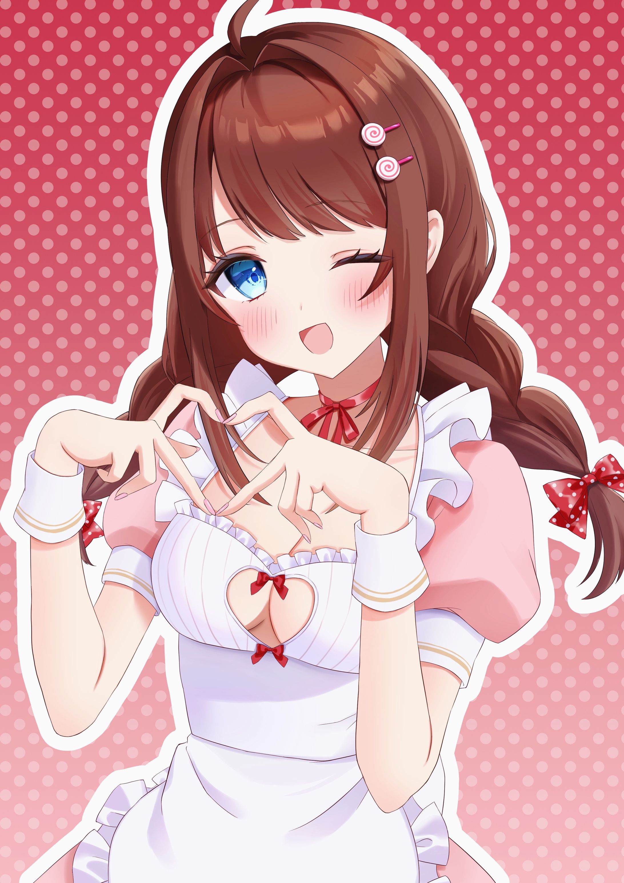 AWA 愛芽乃るう様 活動用イラスト-1