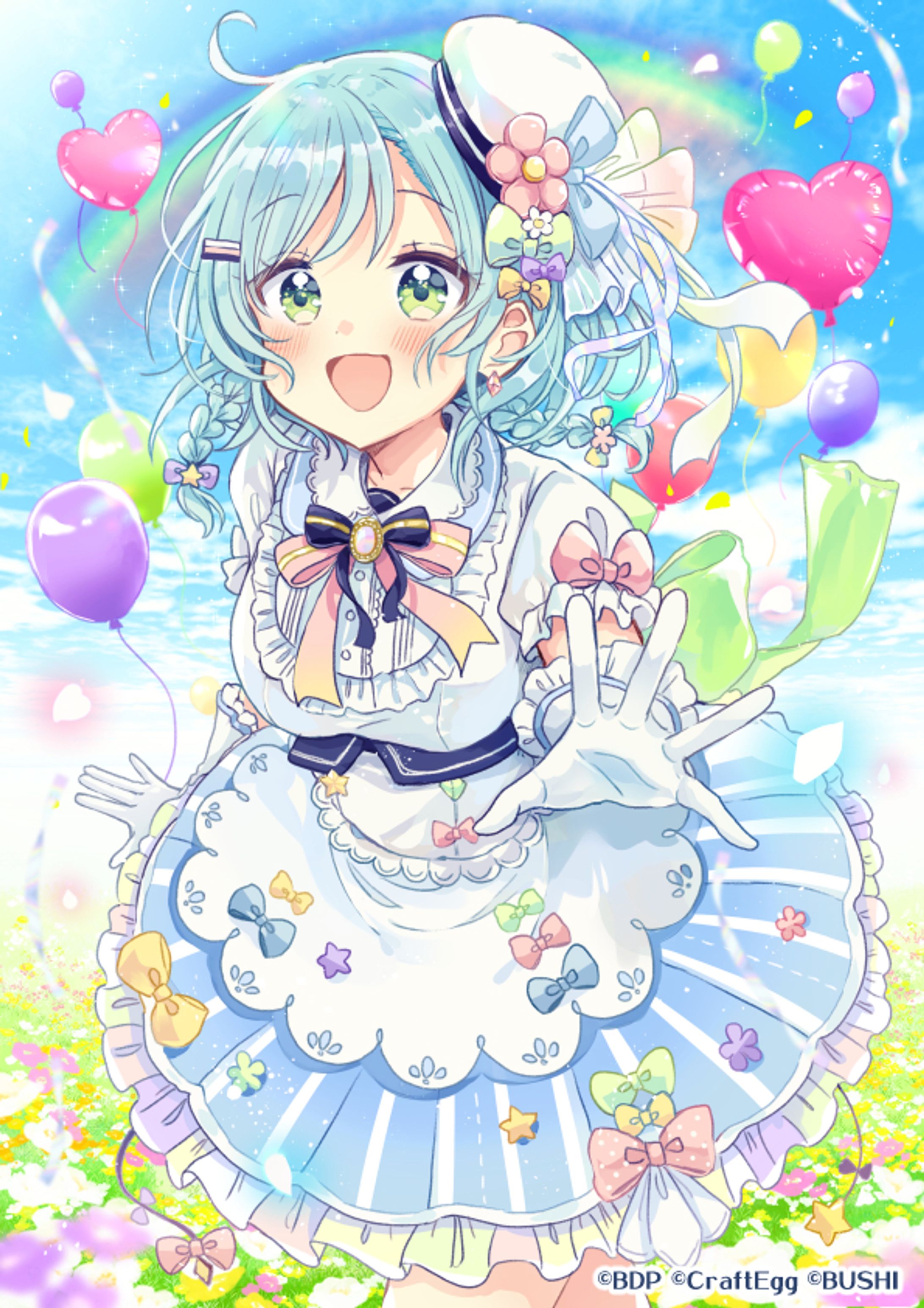 『バンドリ！ ガールズバンドパーティ！』６周年カウントダウンイラスト企画　氷川日菜-1