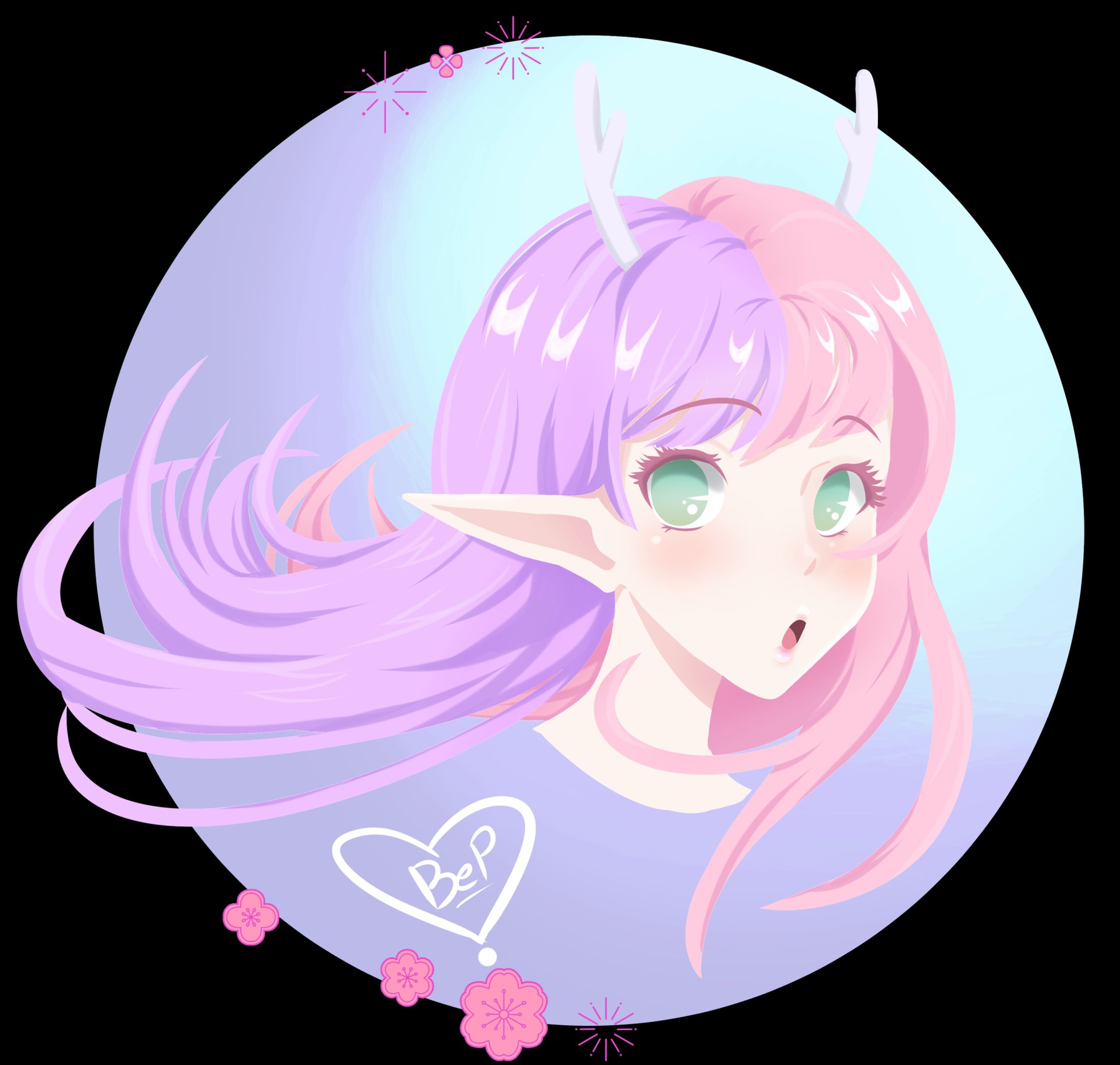 Vtuber Headshot Paint for @chiyokax3-1