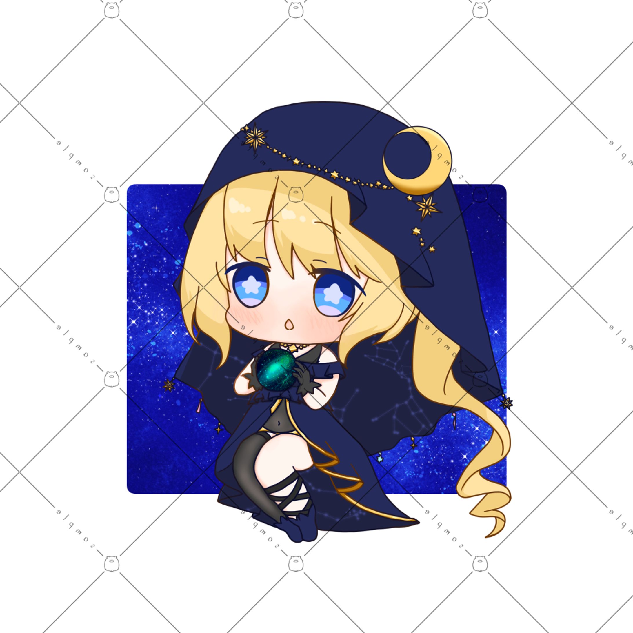 占星術の女の子-1