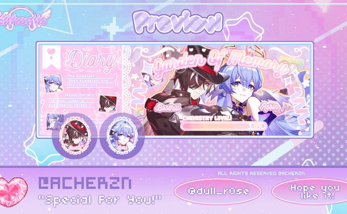 iriam、booth商品