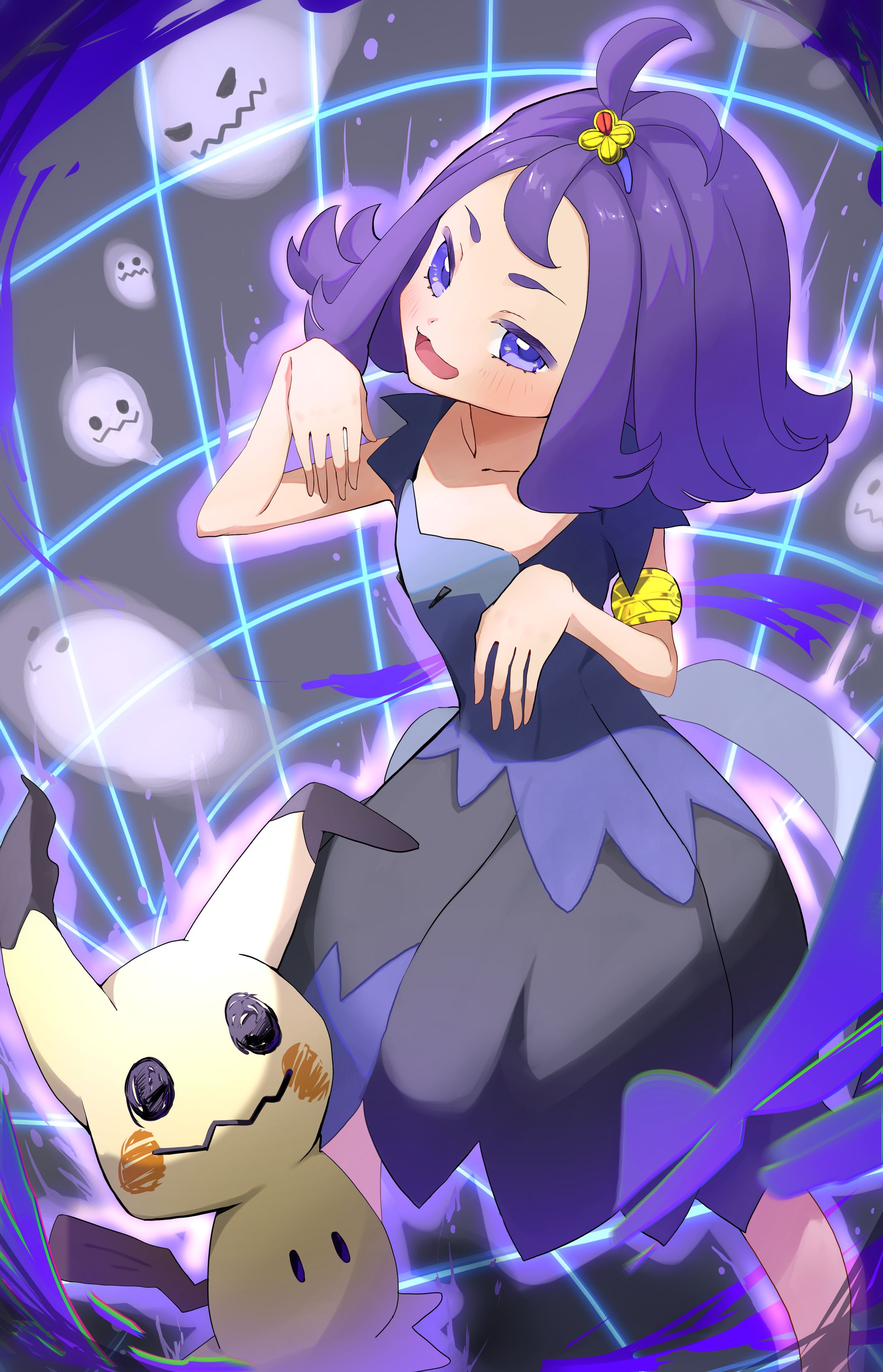 版権イラスト(ポケモントレーナー)-1