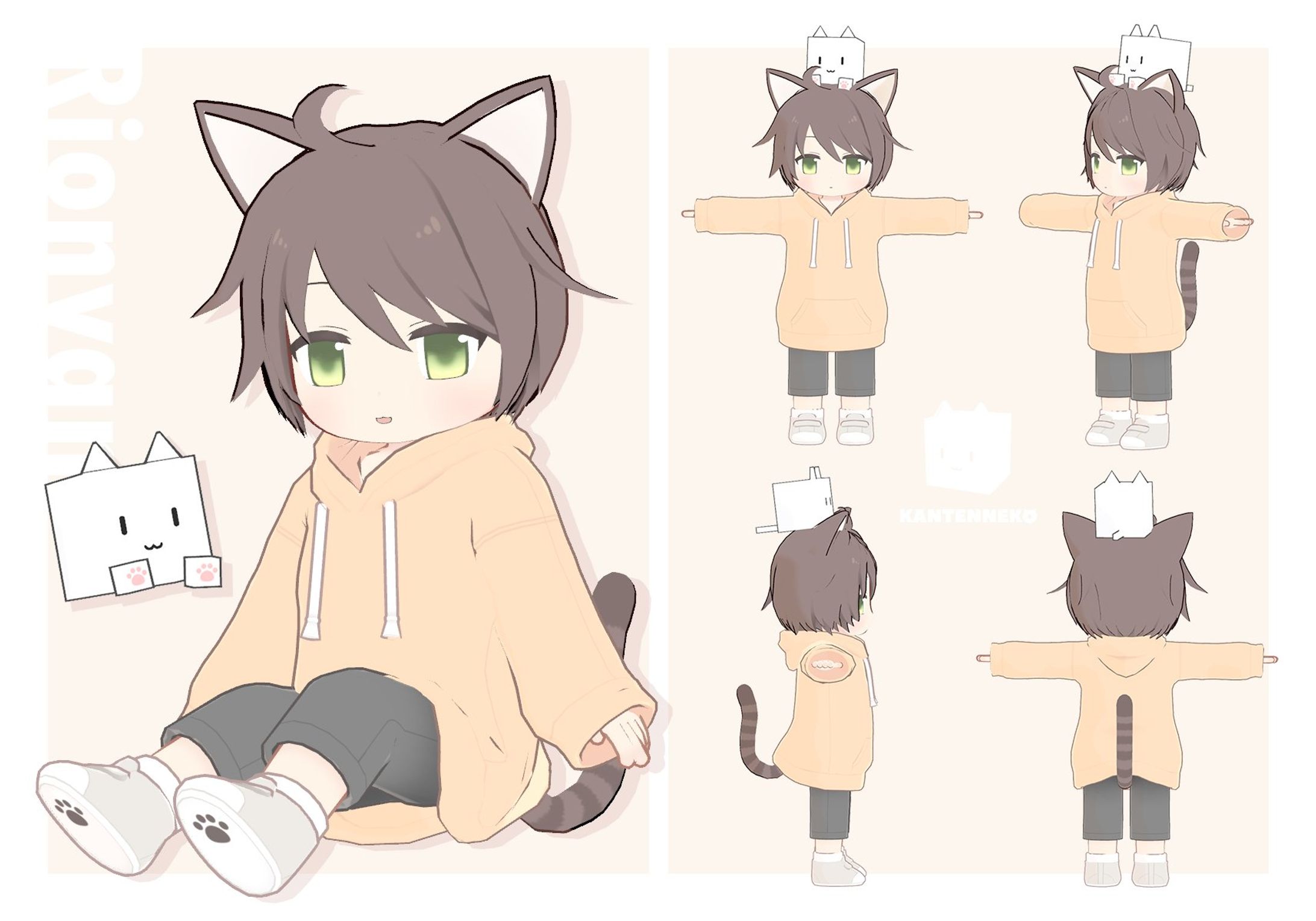 りおにゃん＆寒天ねこ-1