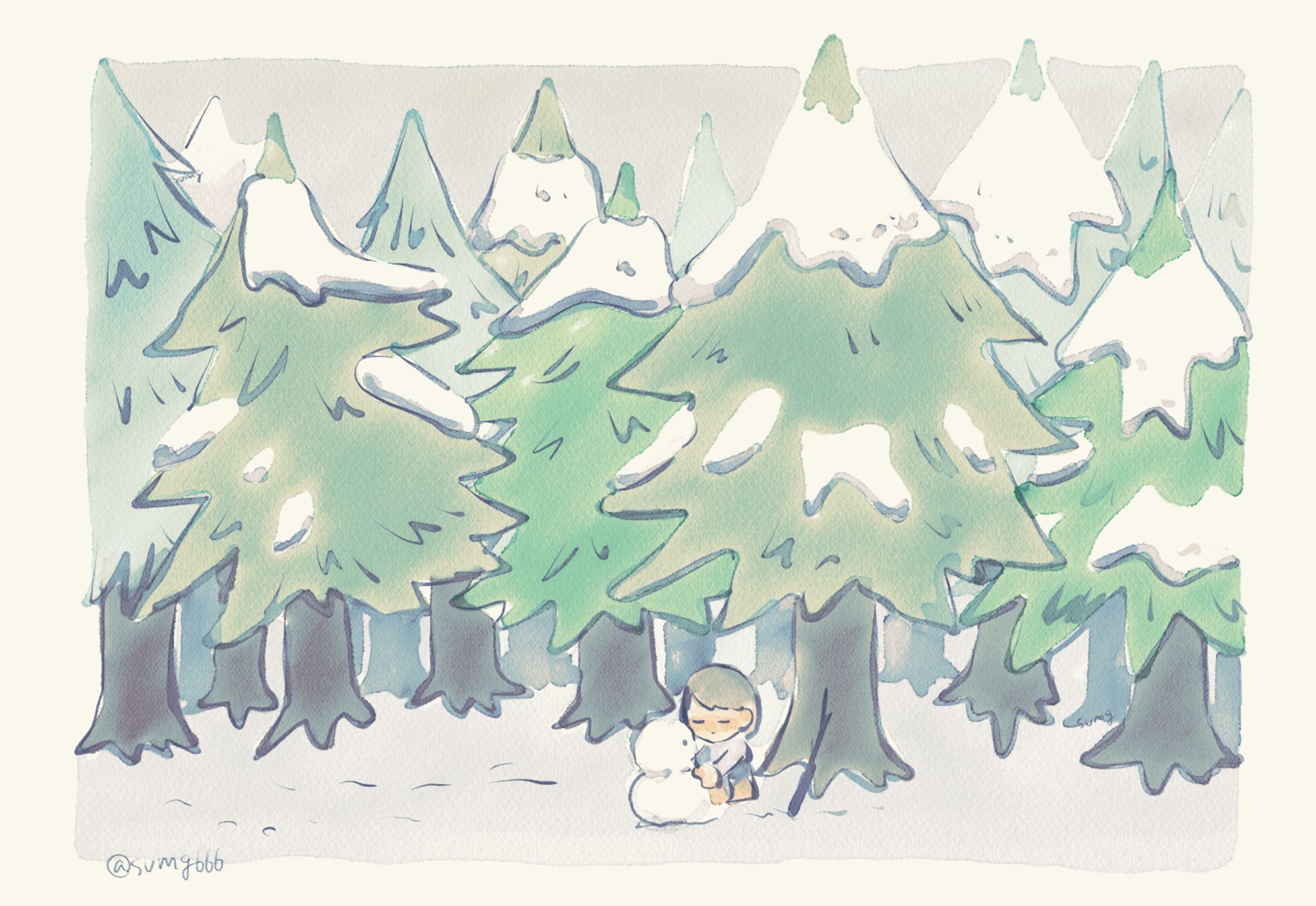 スノーフル(ファンアート)-1