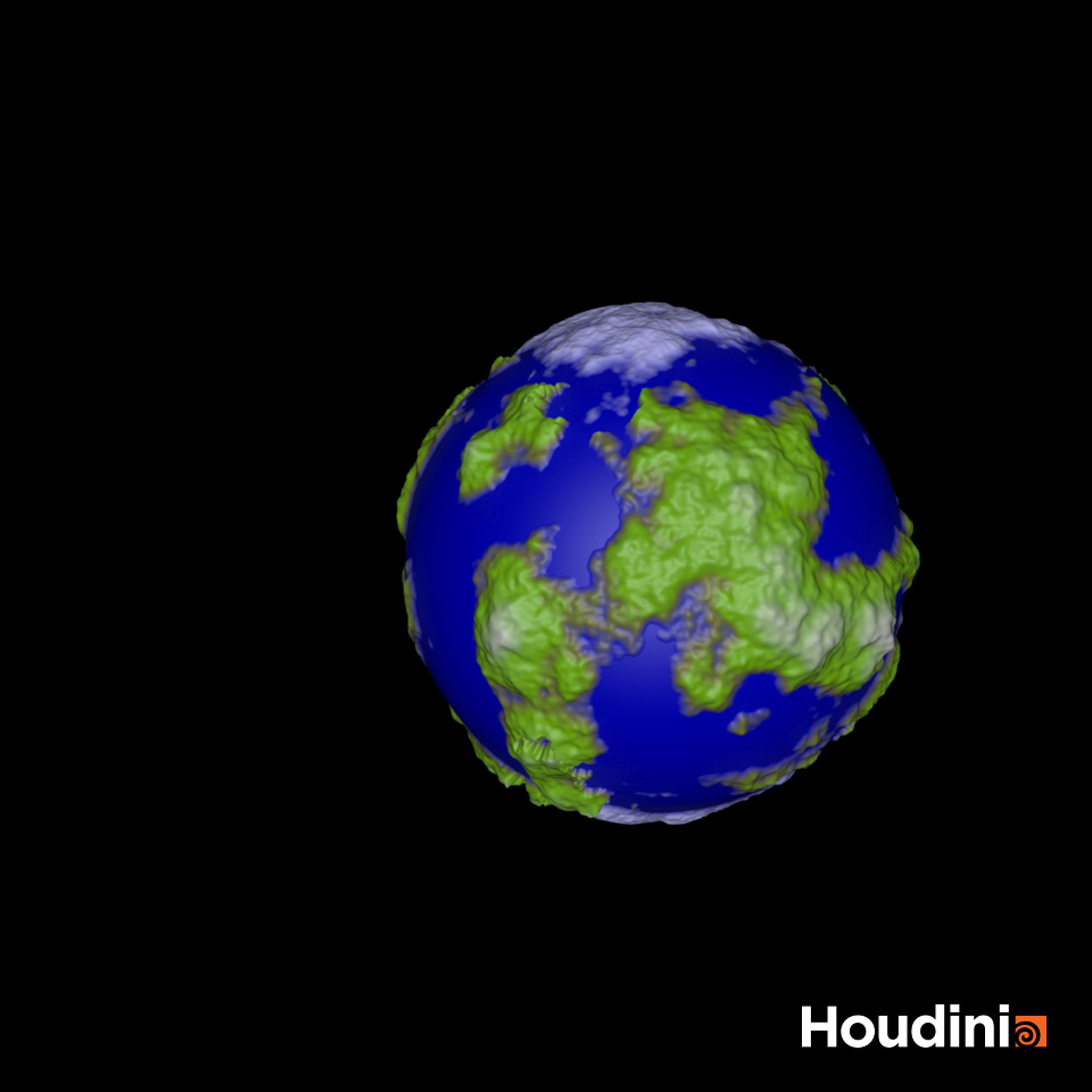Houdiniで作ったもの-1