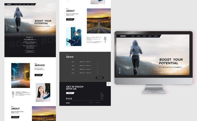 コーポレートサイト（PC）